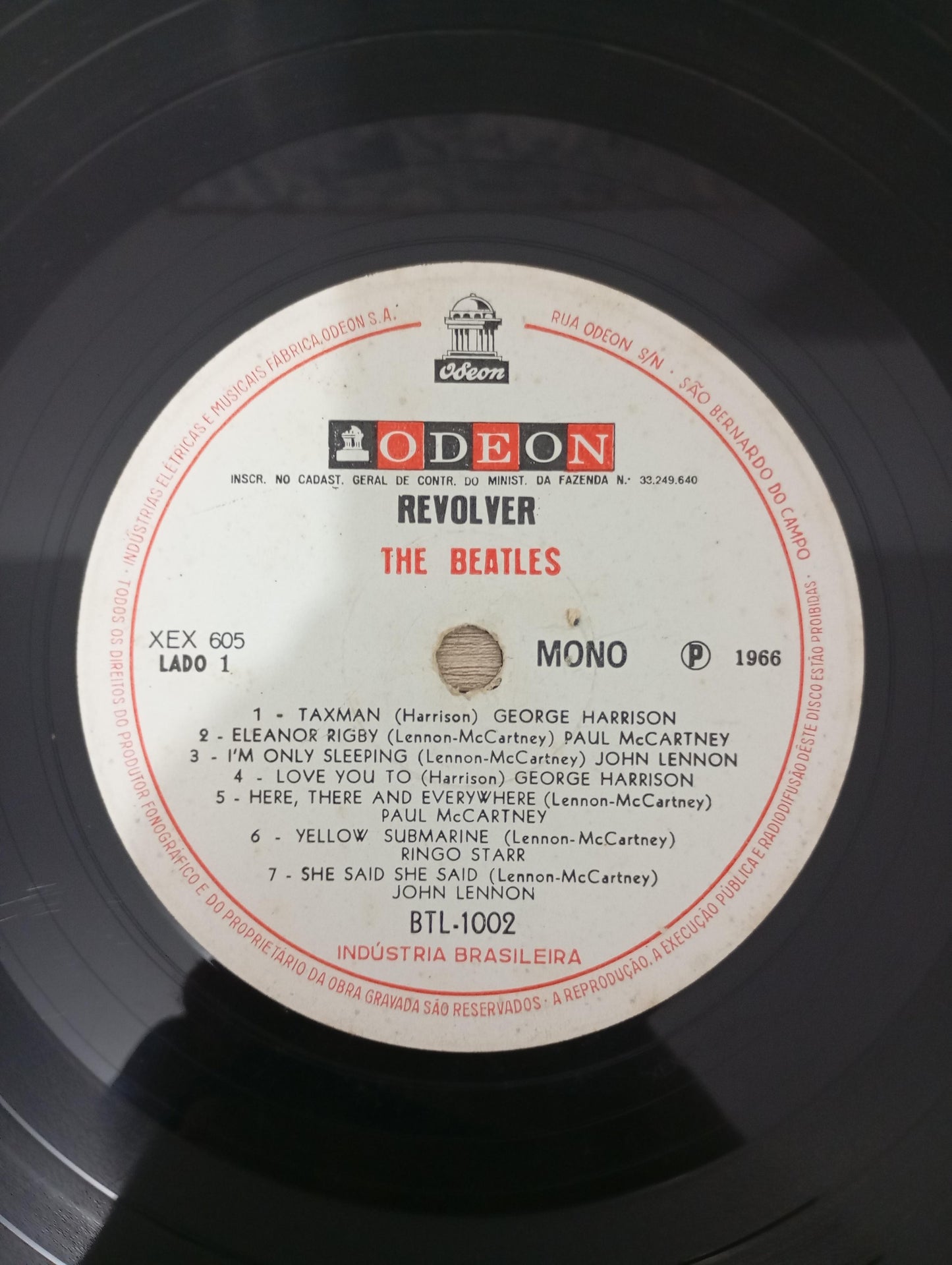 Lp Vinil The Beatles Revolver 1966 Mono