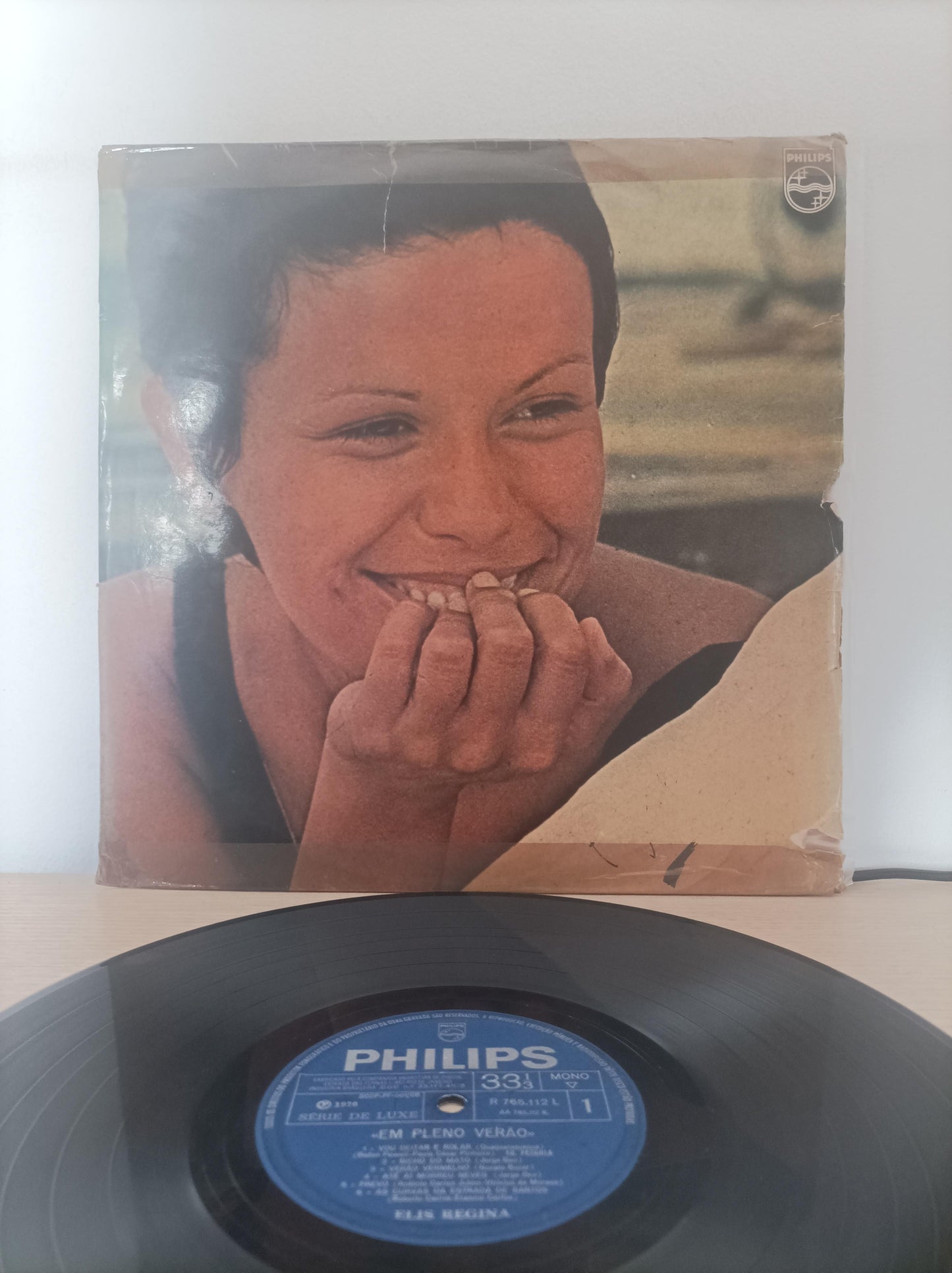 Disco Vinil Em pleno verão Elis Regina A