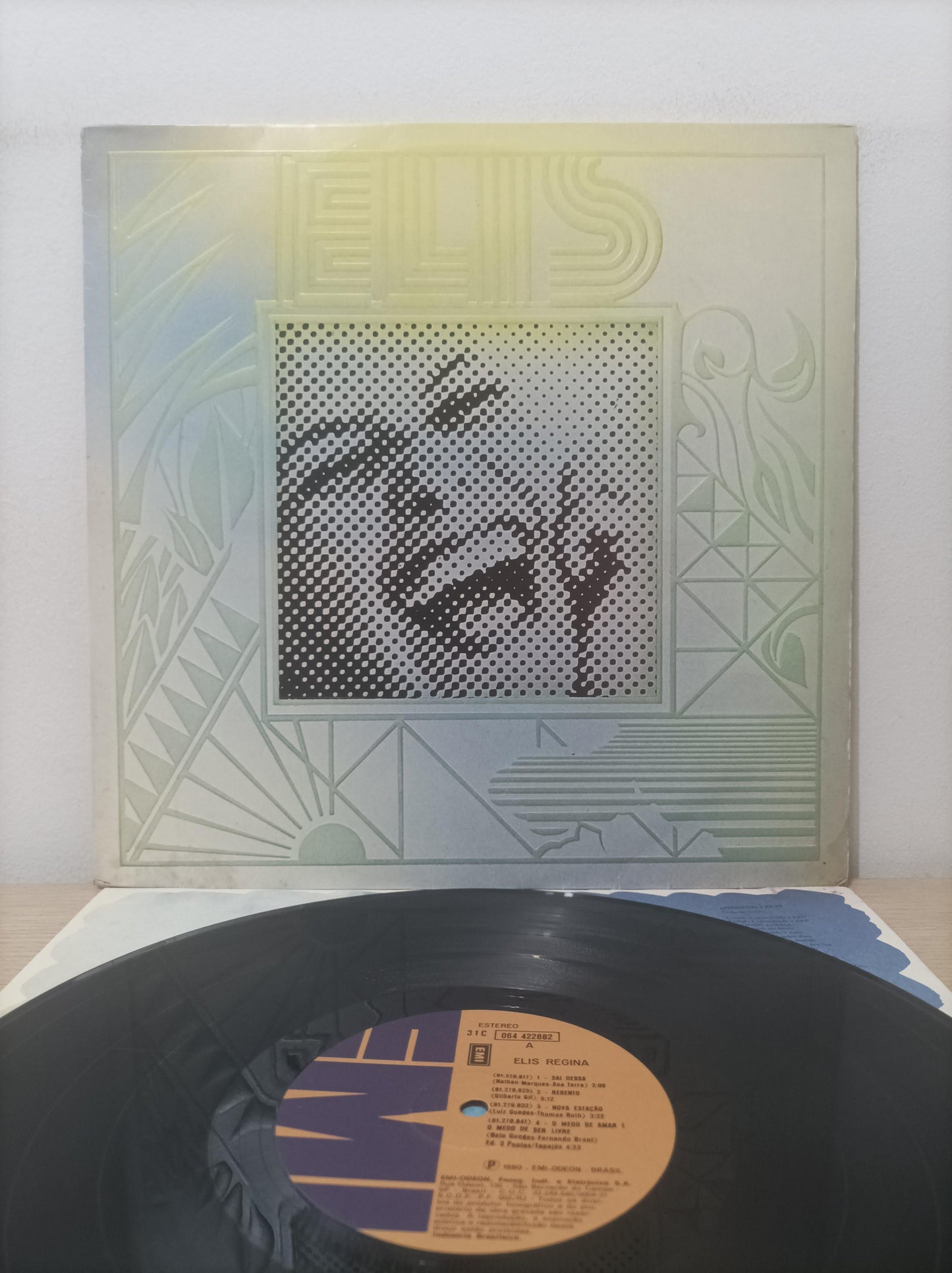 Disco Vinil 1980 Elis Regina Com Encarte A