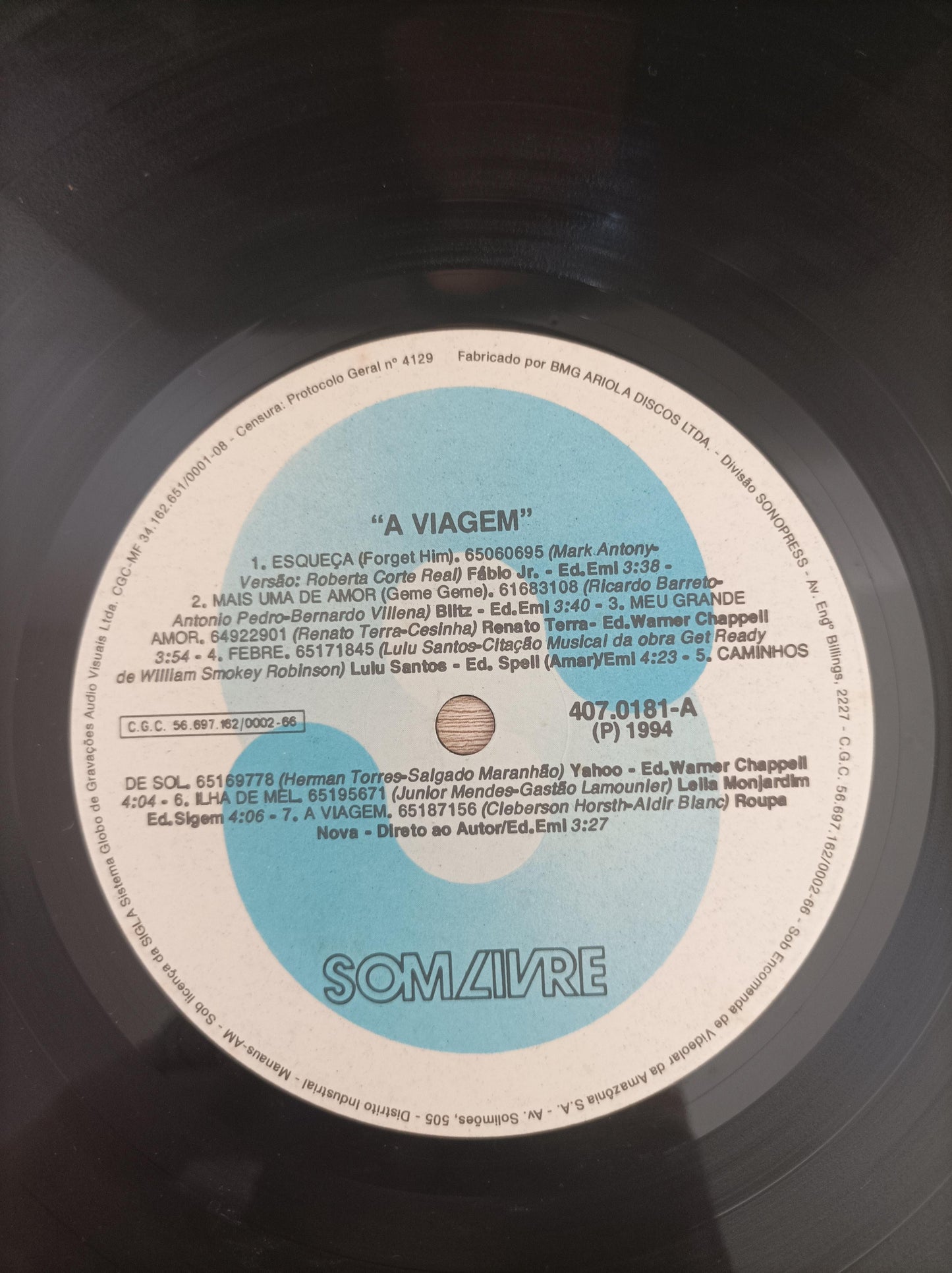 Lp Vinil A Viagem
