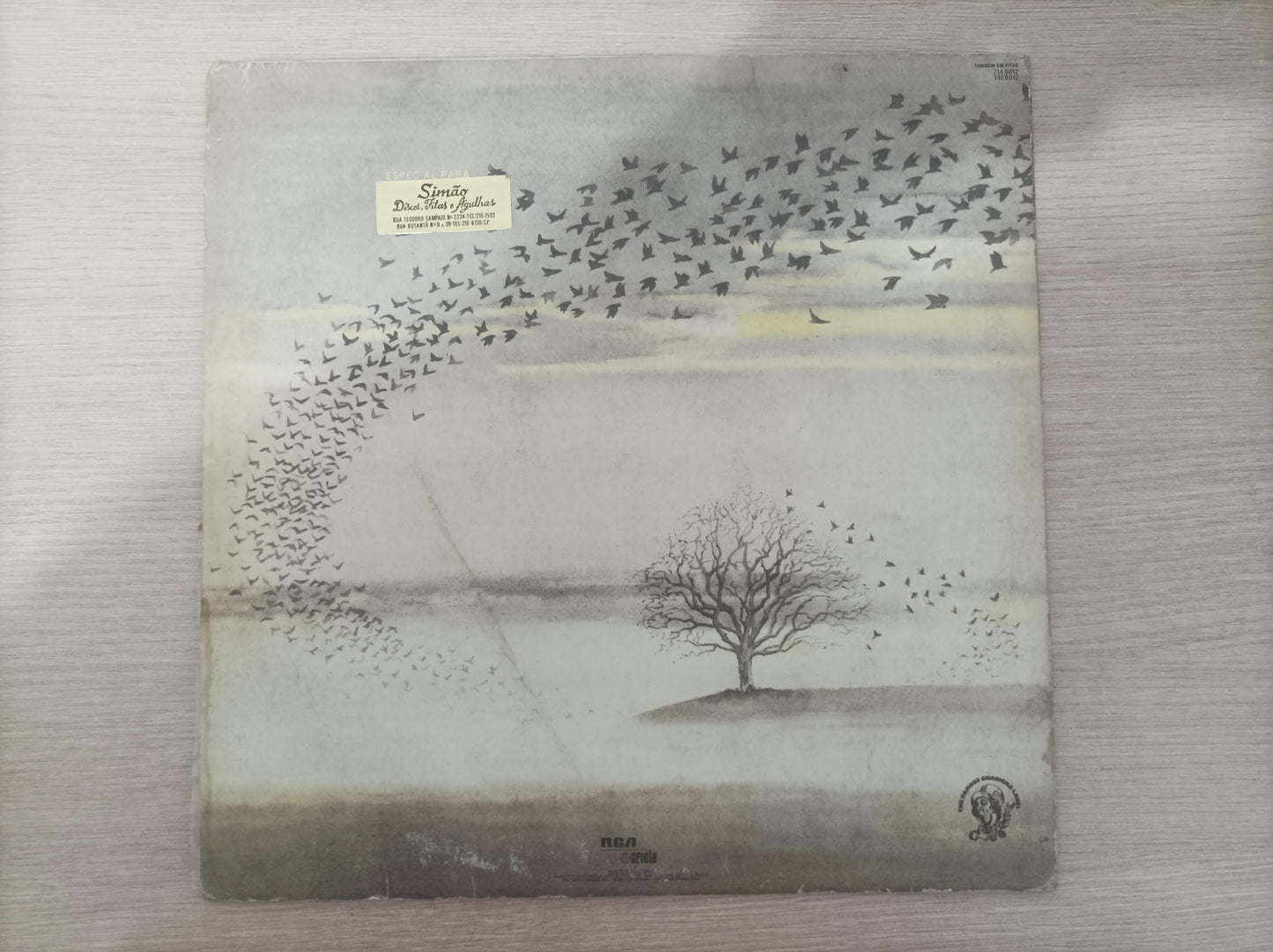Lp Vinil Genesis Wind & Wuthering Com Encarte