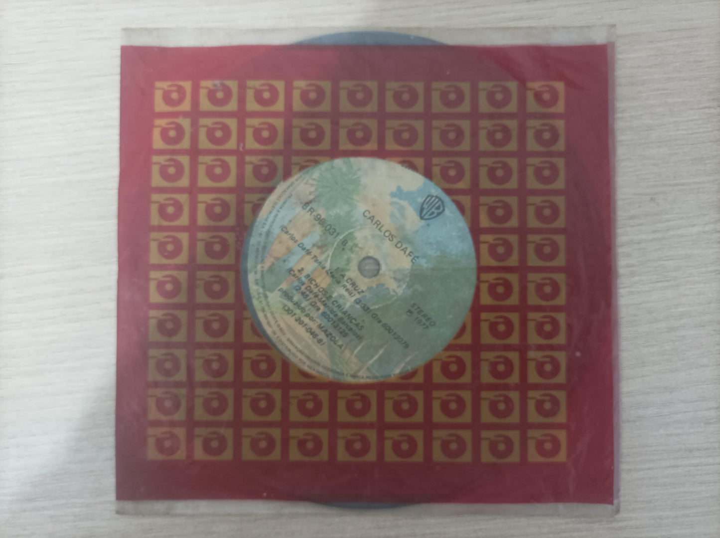 Compacto Vinil Carlos Dafé Pra Que Vou Recordar