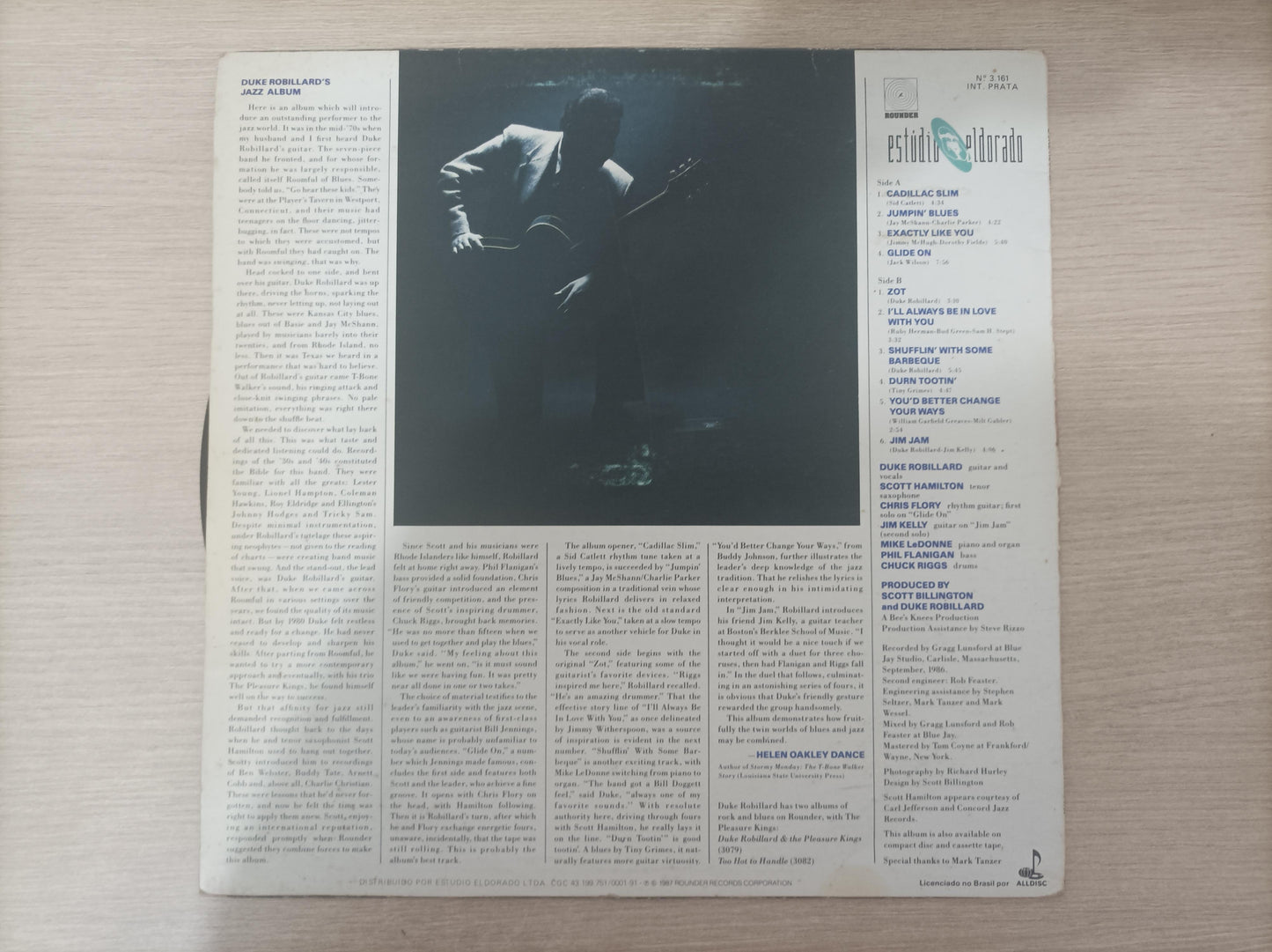 Lp Vinil Duke Robillard Swing