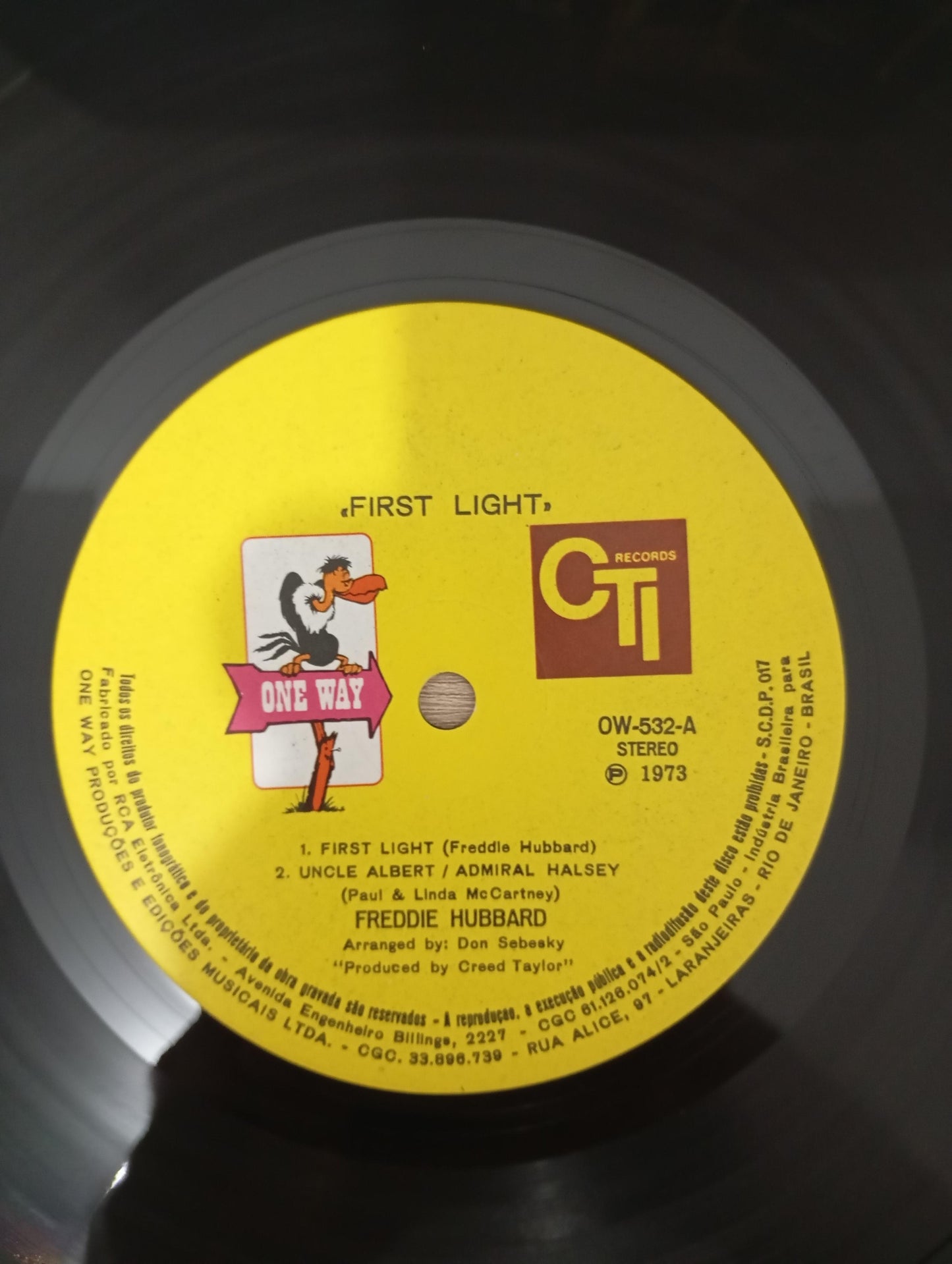 Lp Vinil Freddie Hubbard First Light Capa Dupla