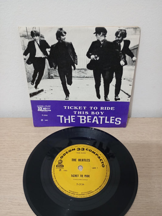 Vinil Compacto The Beatles Ticket To Ride / This Boy