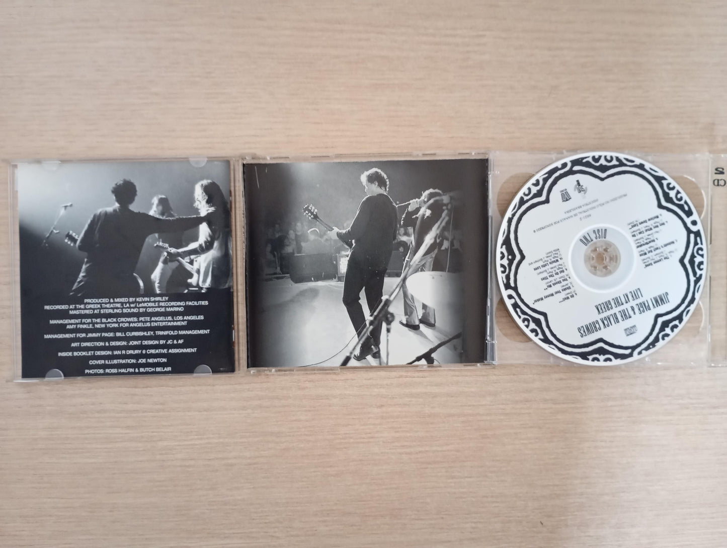 CD Jimmy Page & The Black Crowes Live At The Greek Duplo