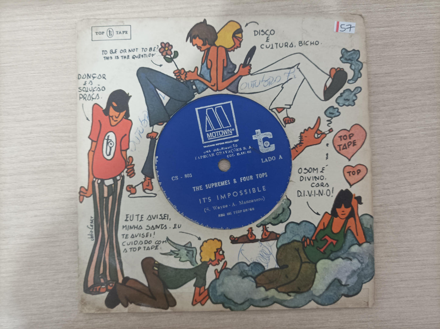 Compacto Vinil The Supremes It's Impossible