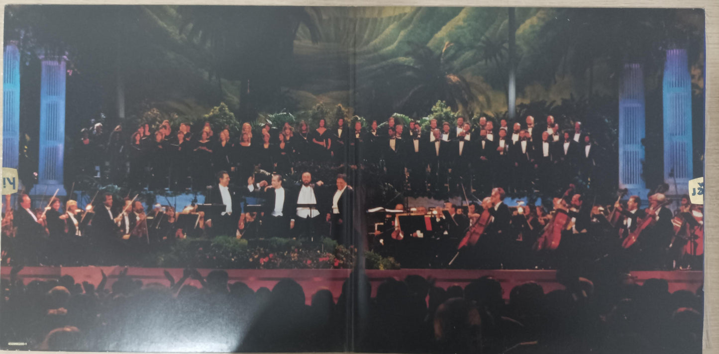 Lp Vinil The 3 Tenors In Concert 1994 Duplo Com Encartes