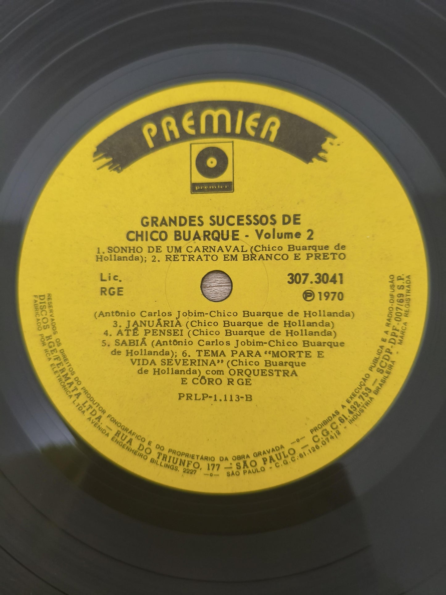 Lp Vinil Chico Buarque Grandes Sucessos Vol. 2