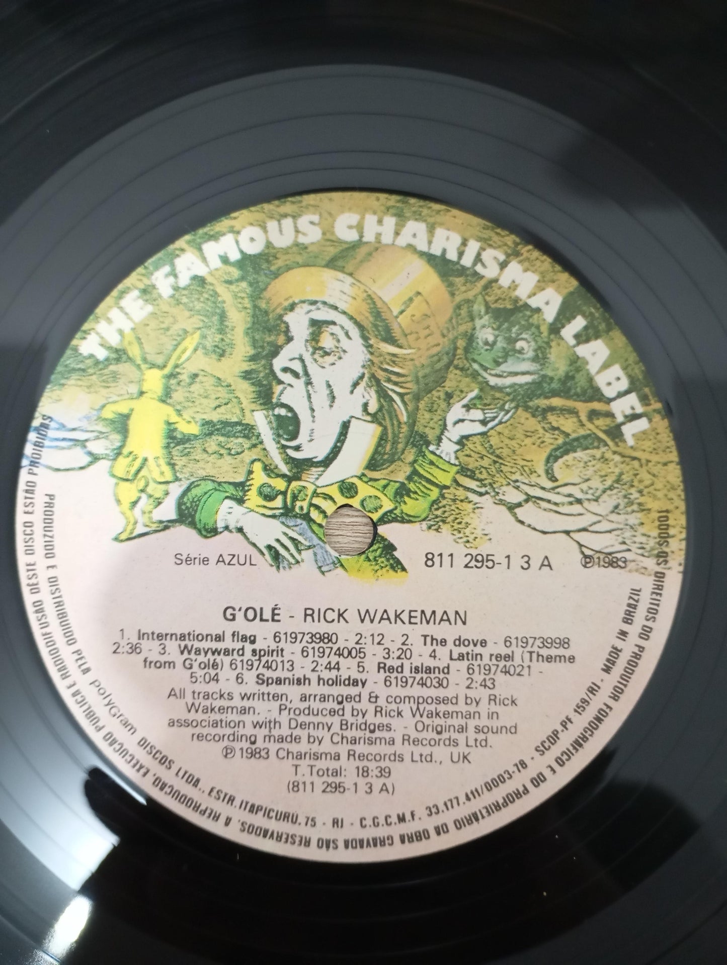 Lp Vinil Rick Wakeman G'Olé! Official Film World Cup 1982
