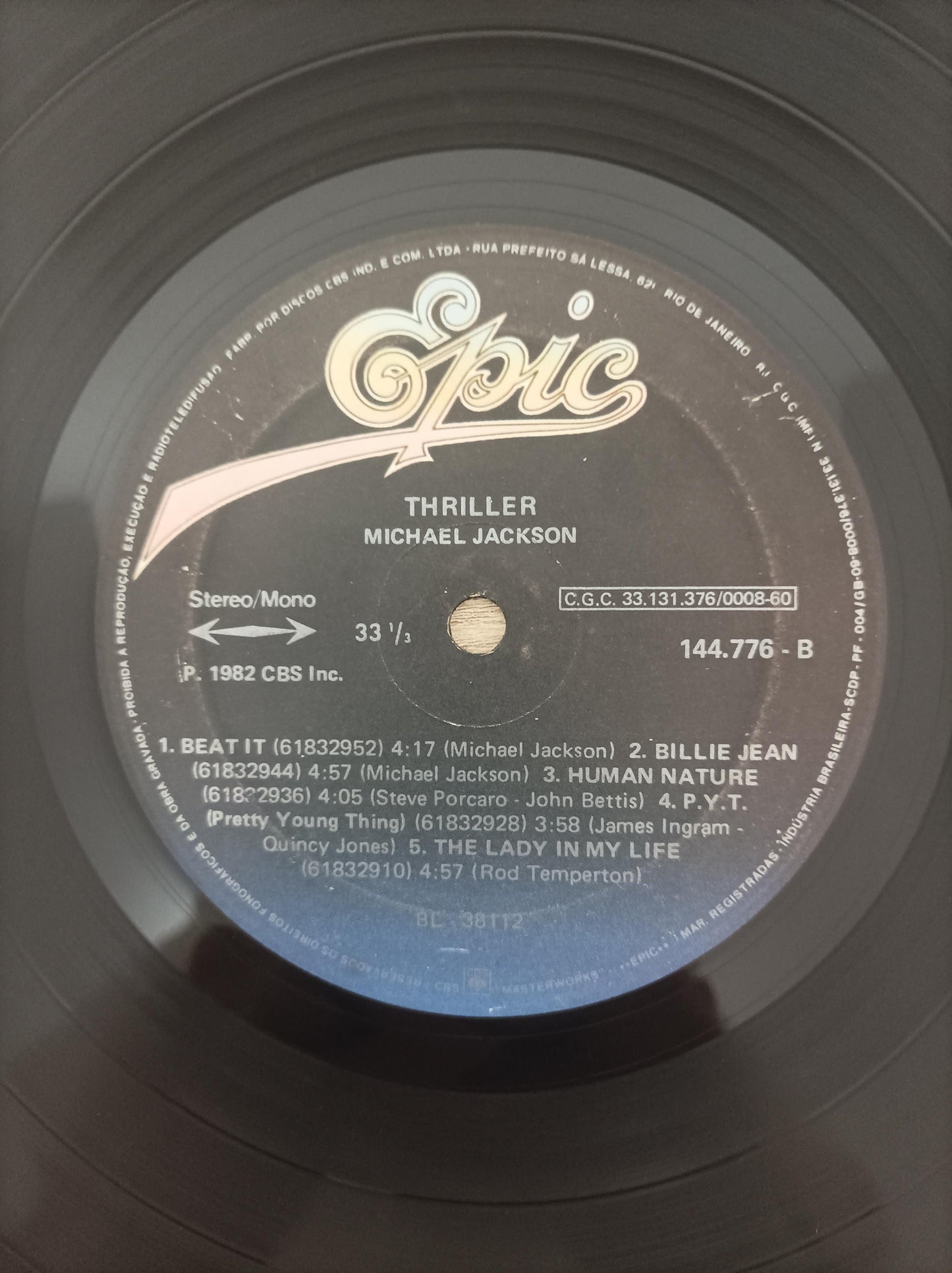 Disco Vinil Thriller Michael Jackson A