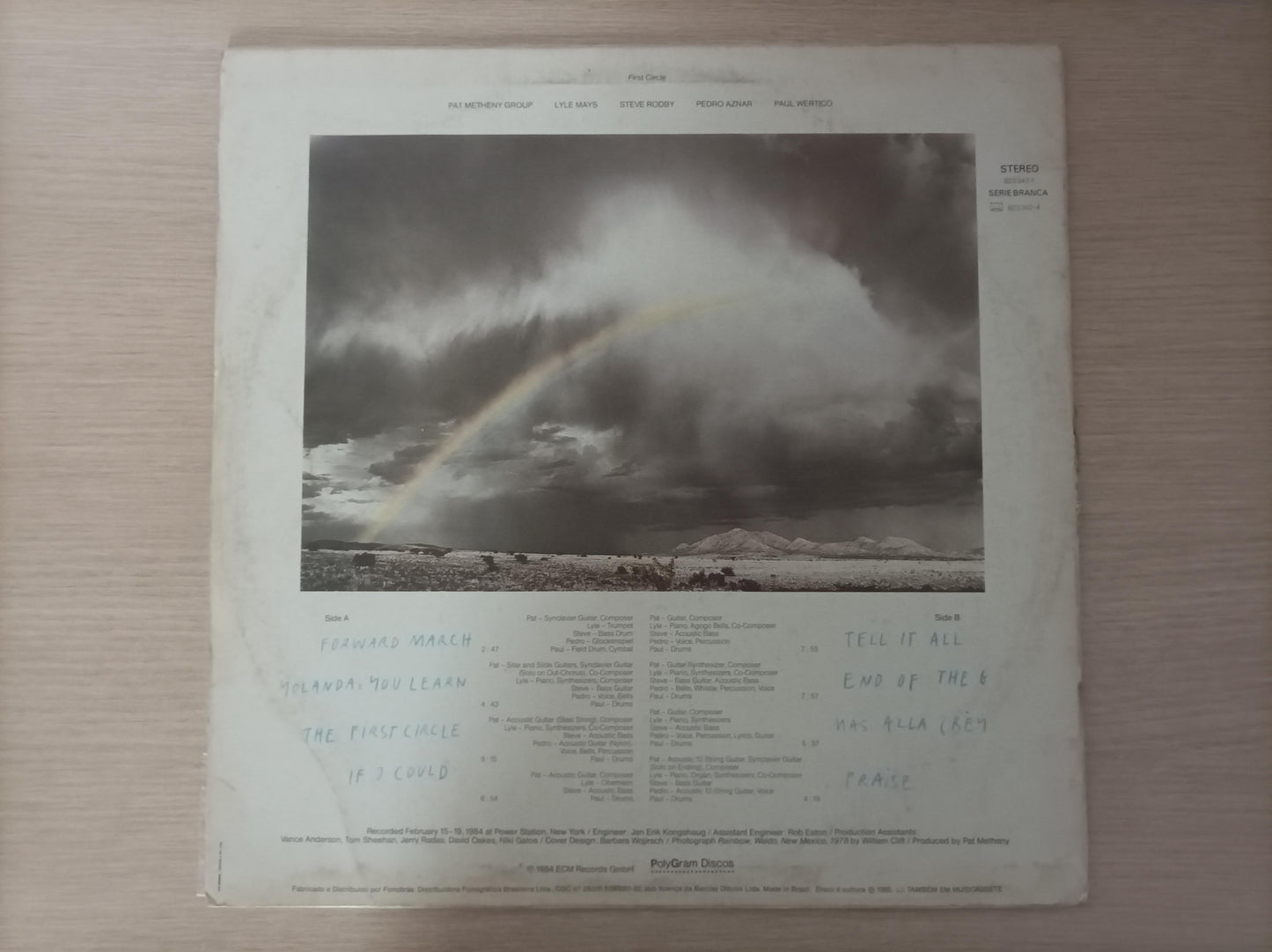 Lp Vinil Pat Metheny Group First Circle