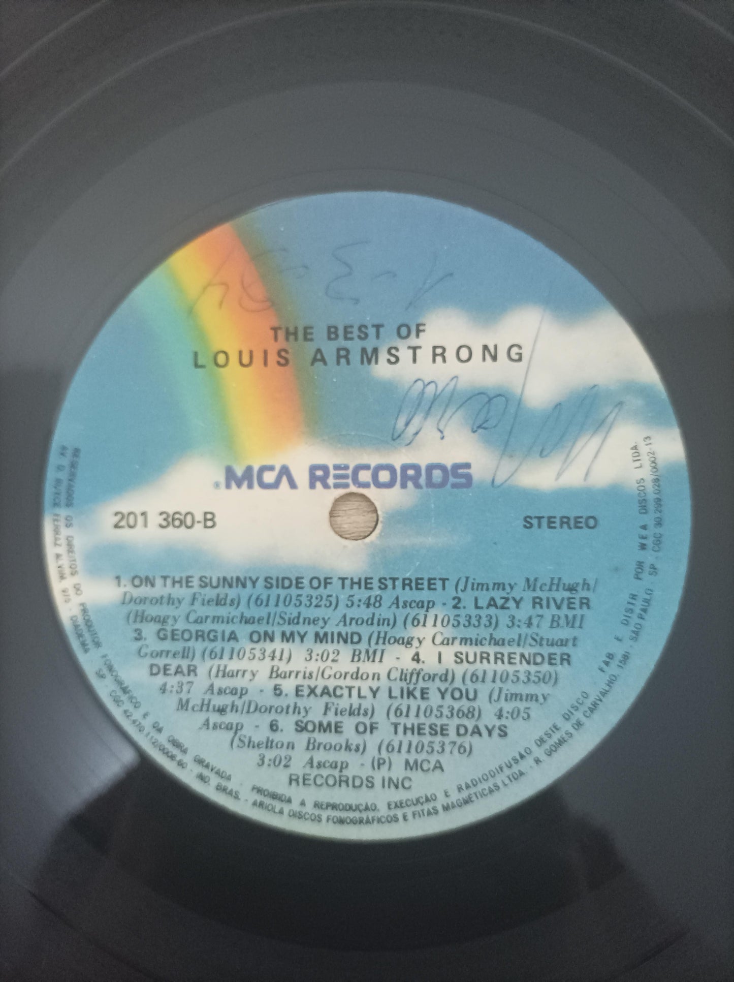 Lp Vinil Louis Armstrong The Best of