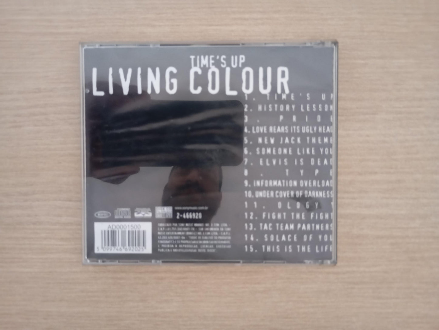 CD Living Colour Time's Up