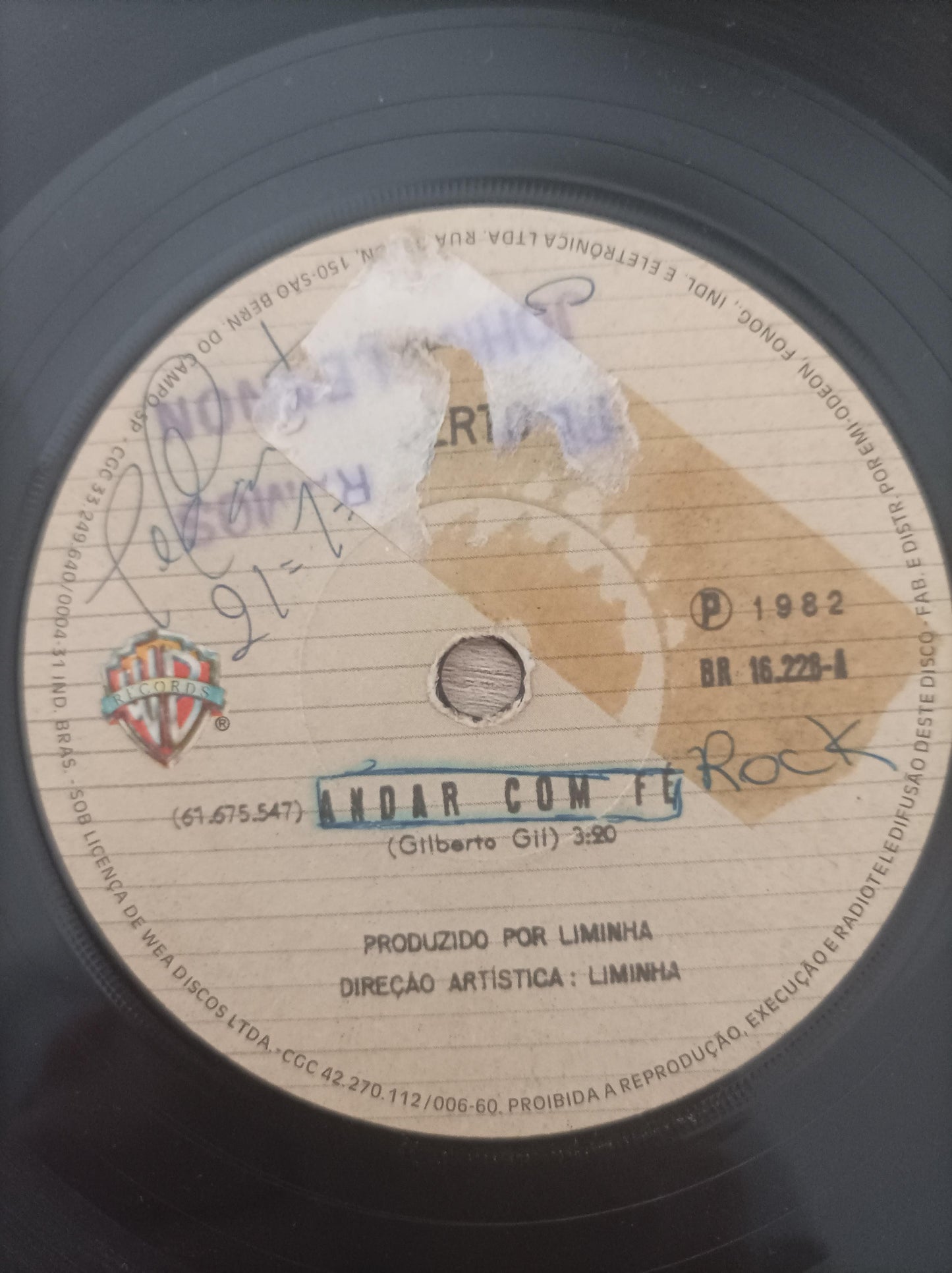 Vinil Compacto Gilberto Gil Um Banda Um