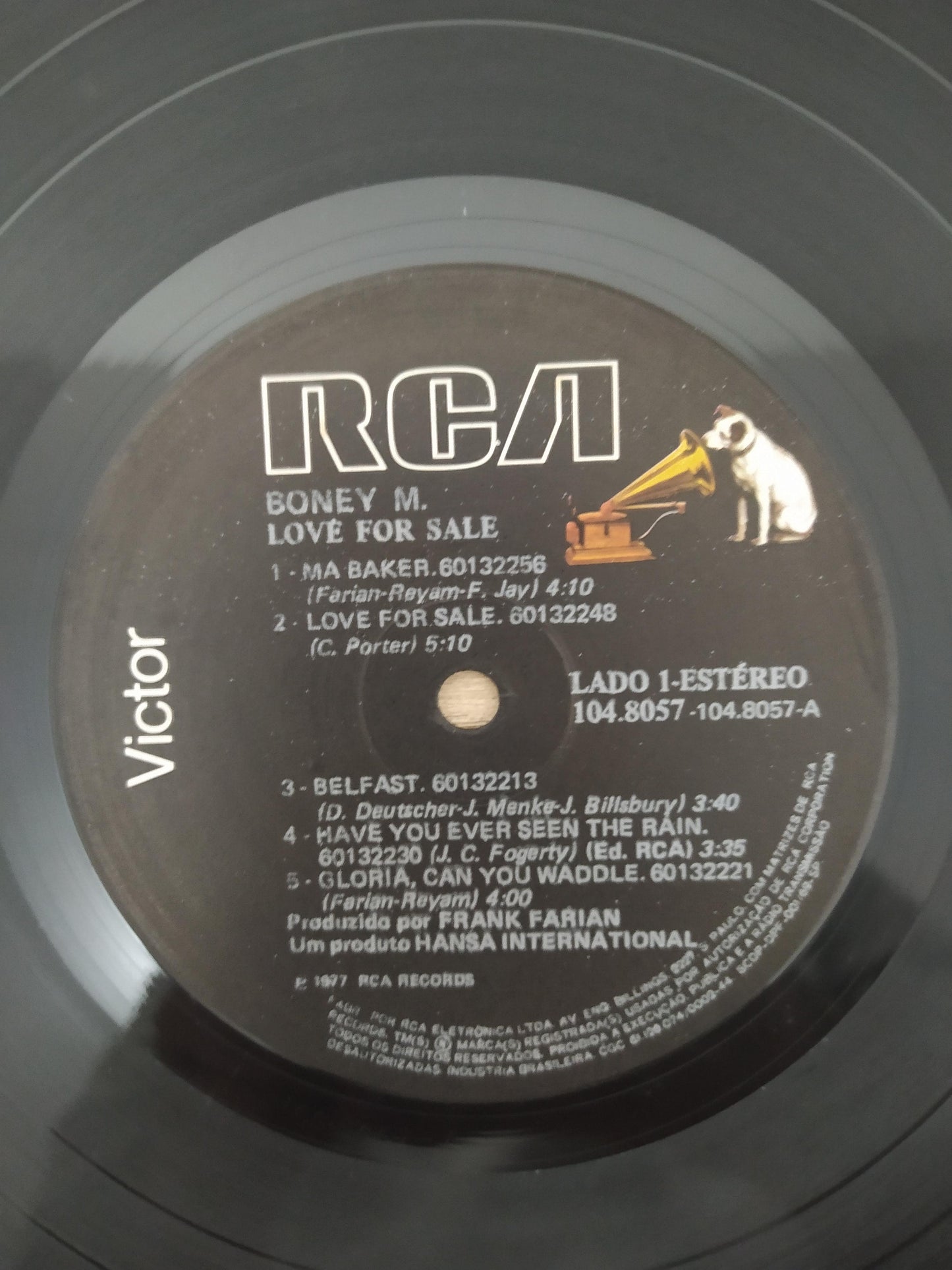 Lp Vinil Boney M. Love For Sale