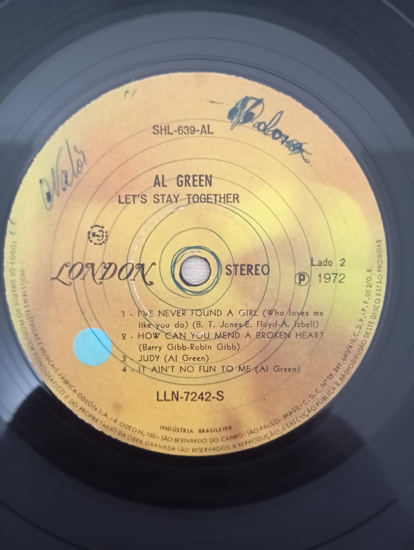 Lp Vinil Al Green Let's Stay Together