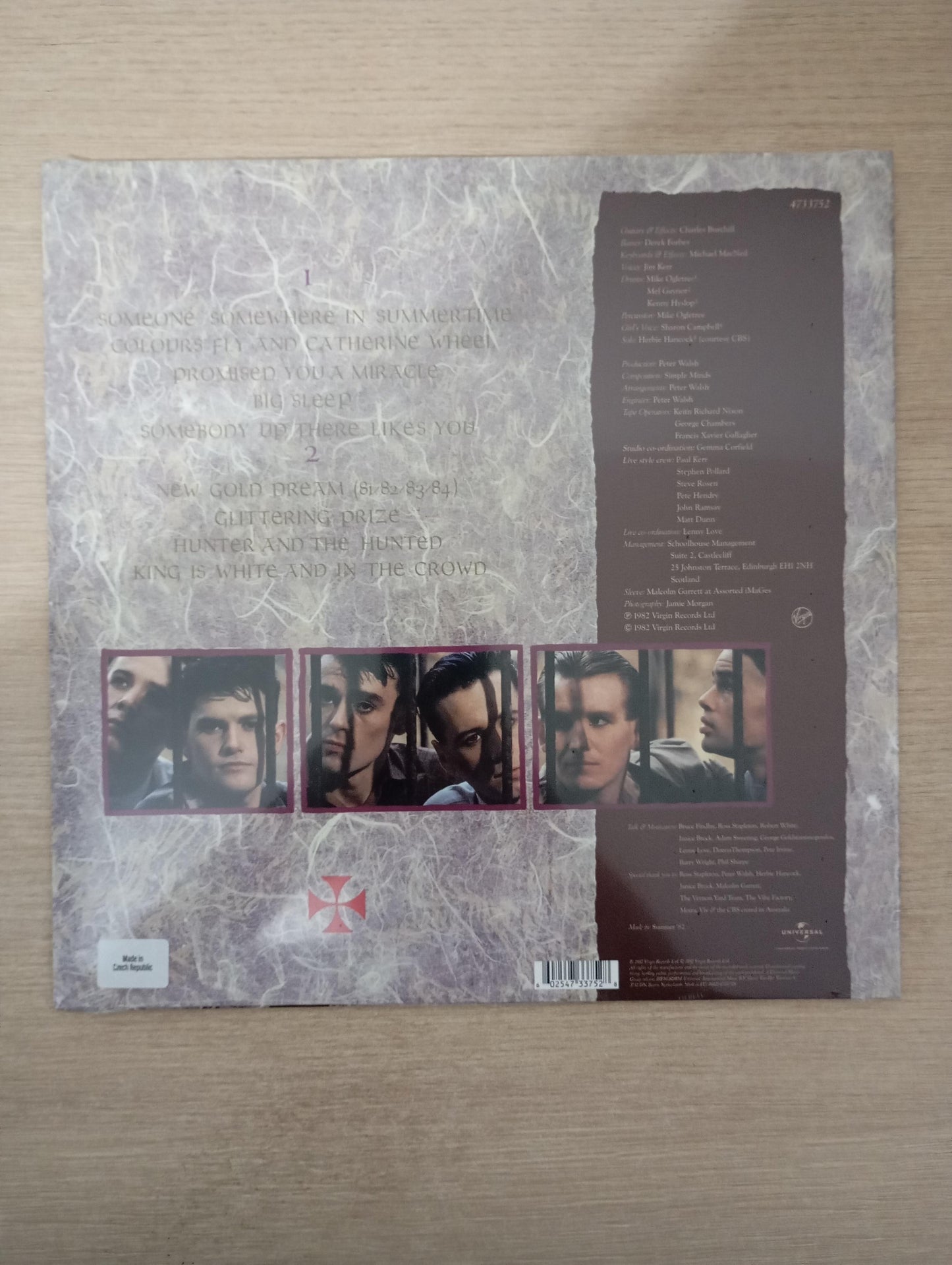 Lp Vinil Simple Minds New Gold Dream 81-82-83-84 Novo Imp