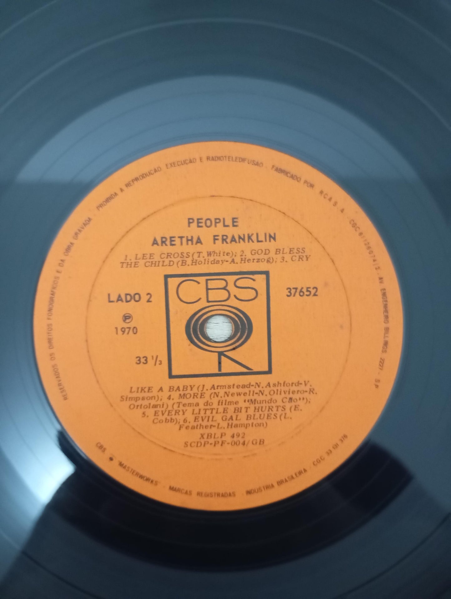 Lp Vinil Aretha Franklin People
