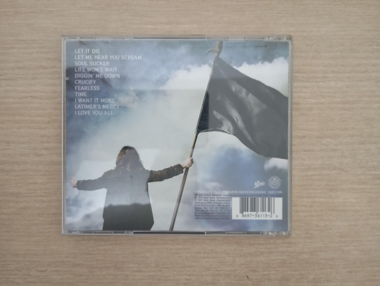 CD Ozzy Osbourne Scream Importado