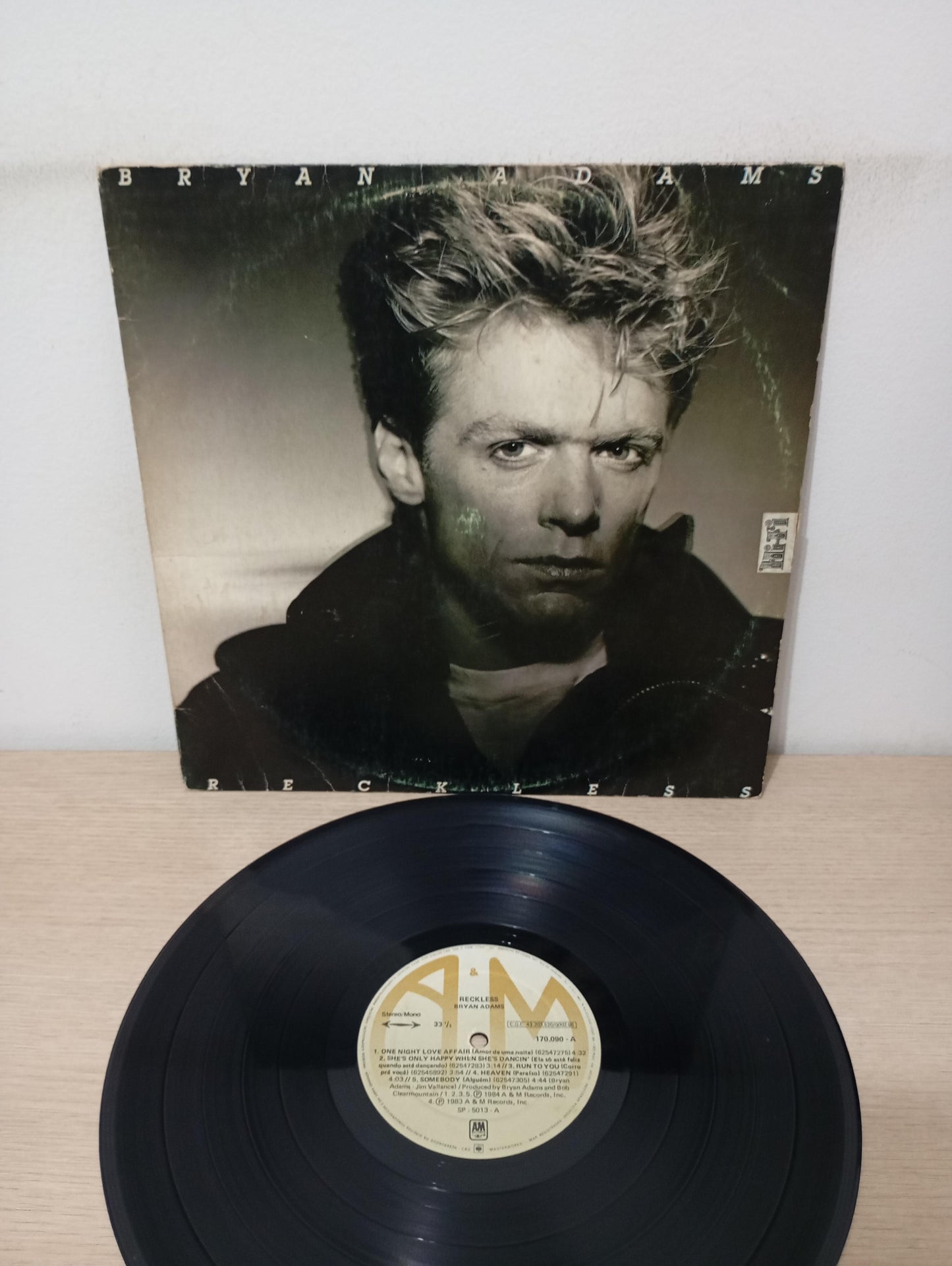 Lp Vinil Bryan Adams Reckless
