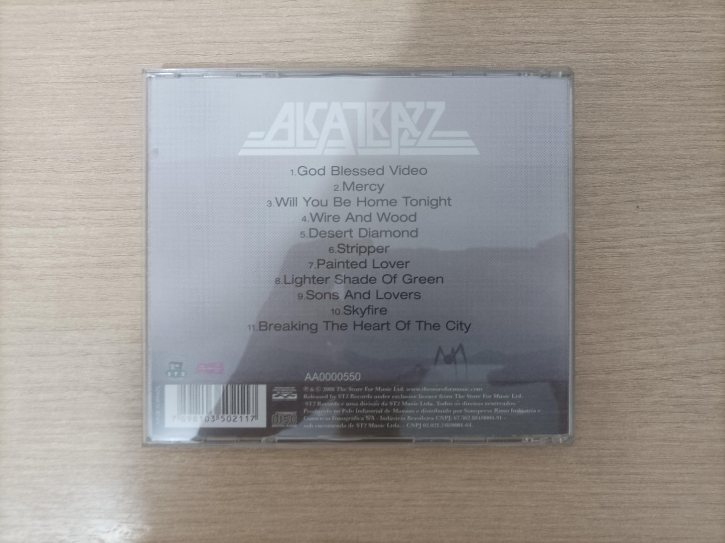 CD Alcatrazz Disturbing The Peace