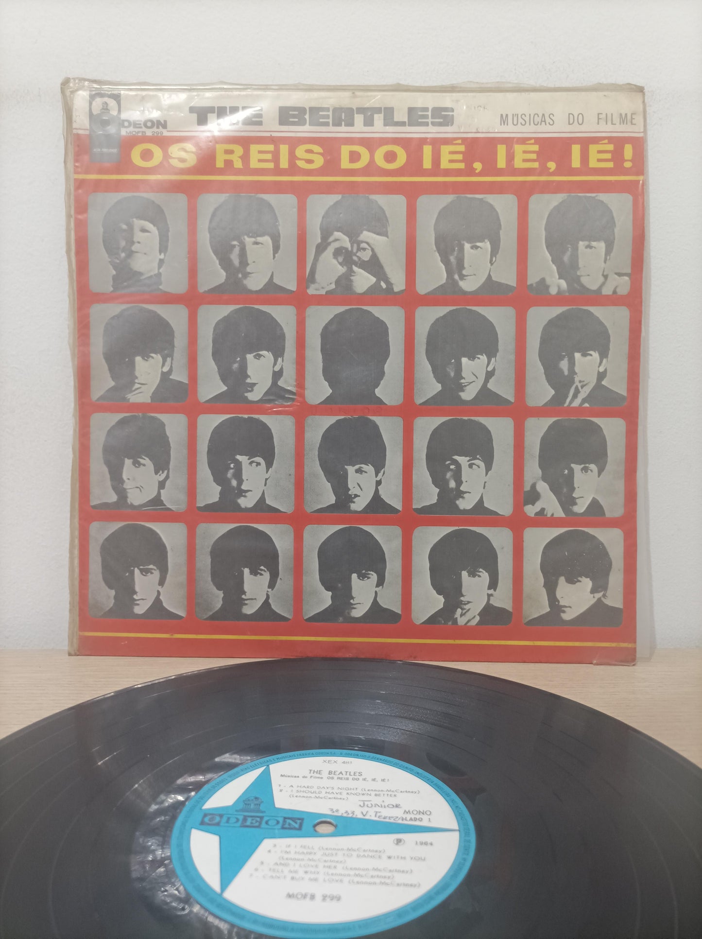 Lp Vinil The Beatles Os Reis Do Ié, Ié, Ié!, Leia