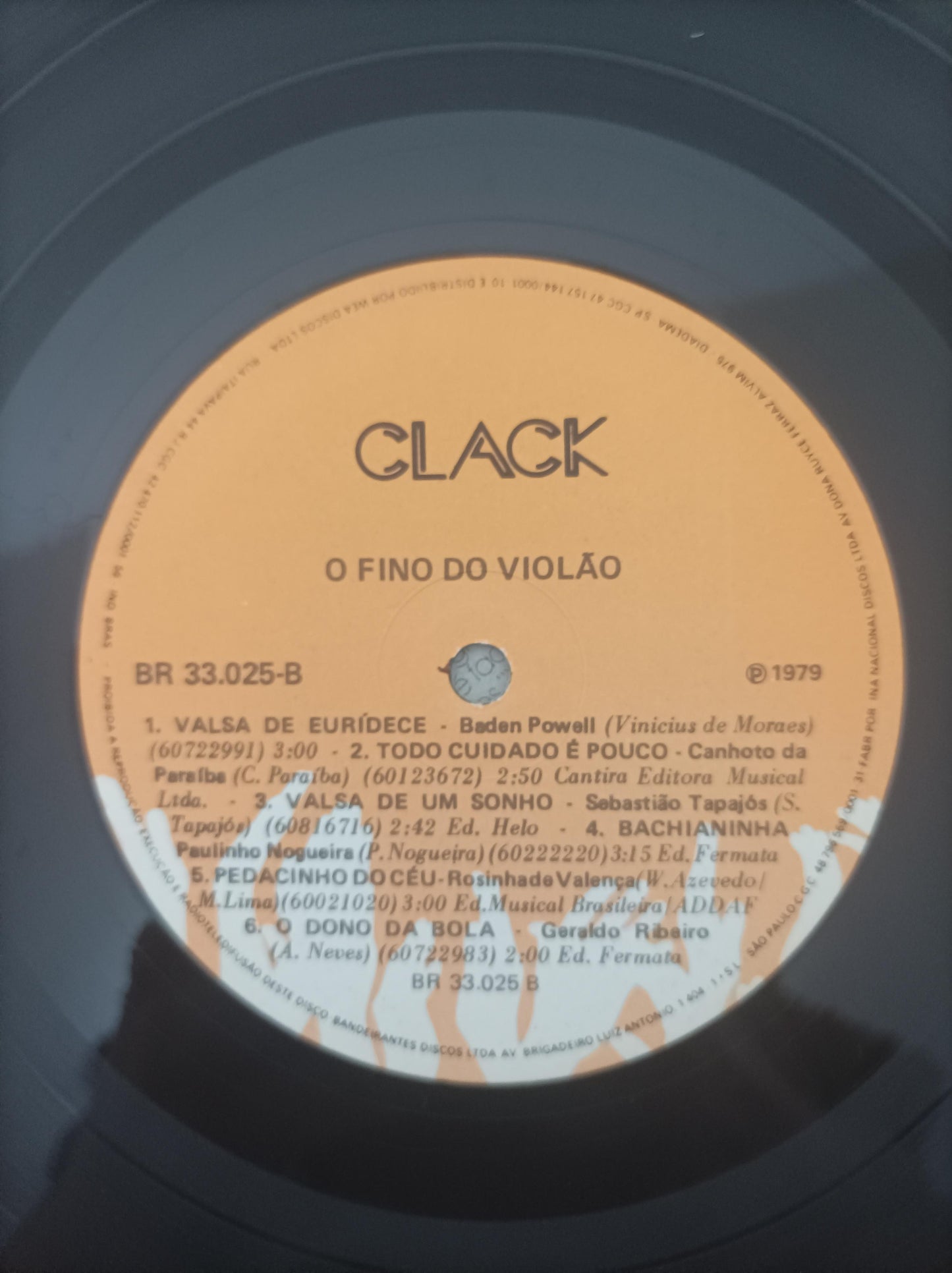 Lp Vinil O Fino do Violão Com Encarte