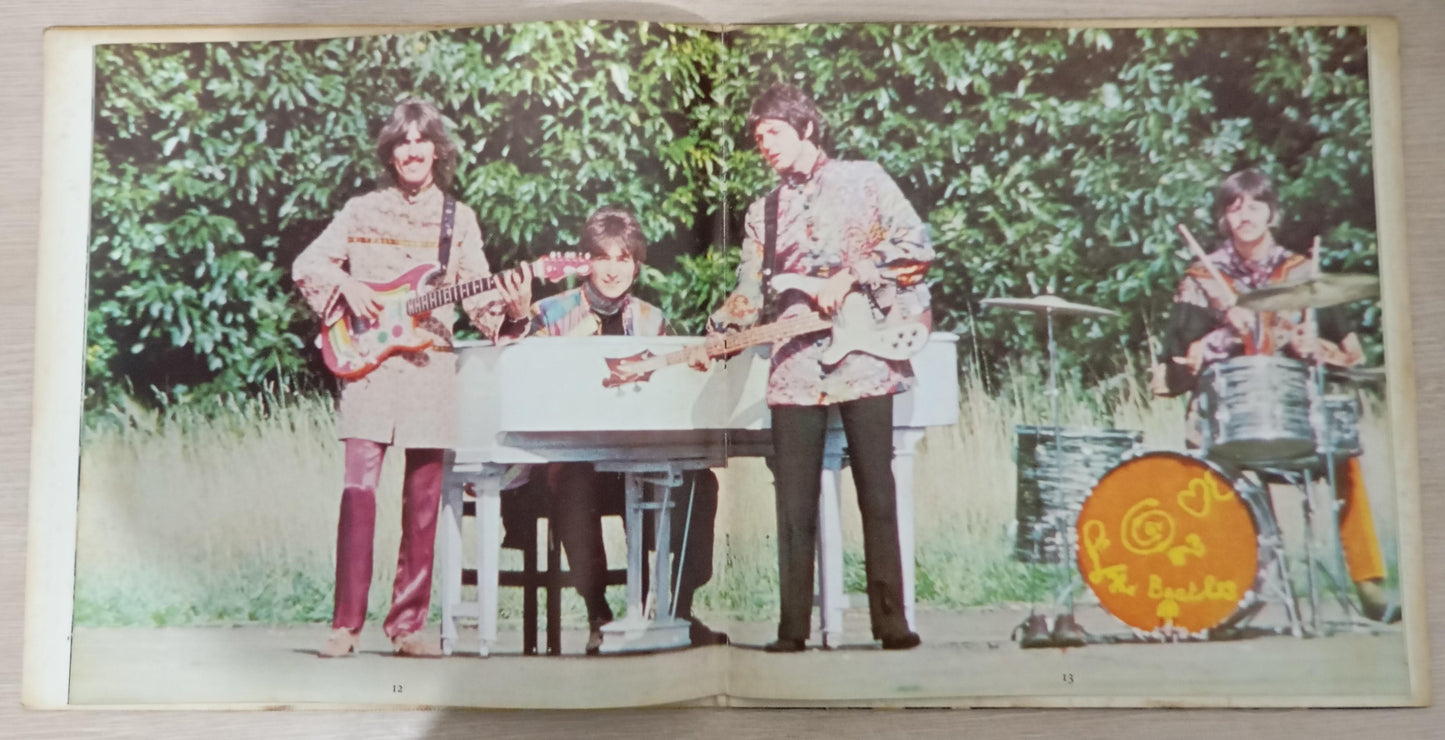 Lp Vinil The Beatles Magical Mystery Tour Capa Dupla Livreto
