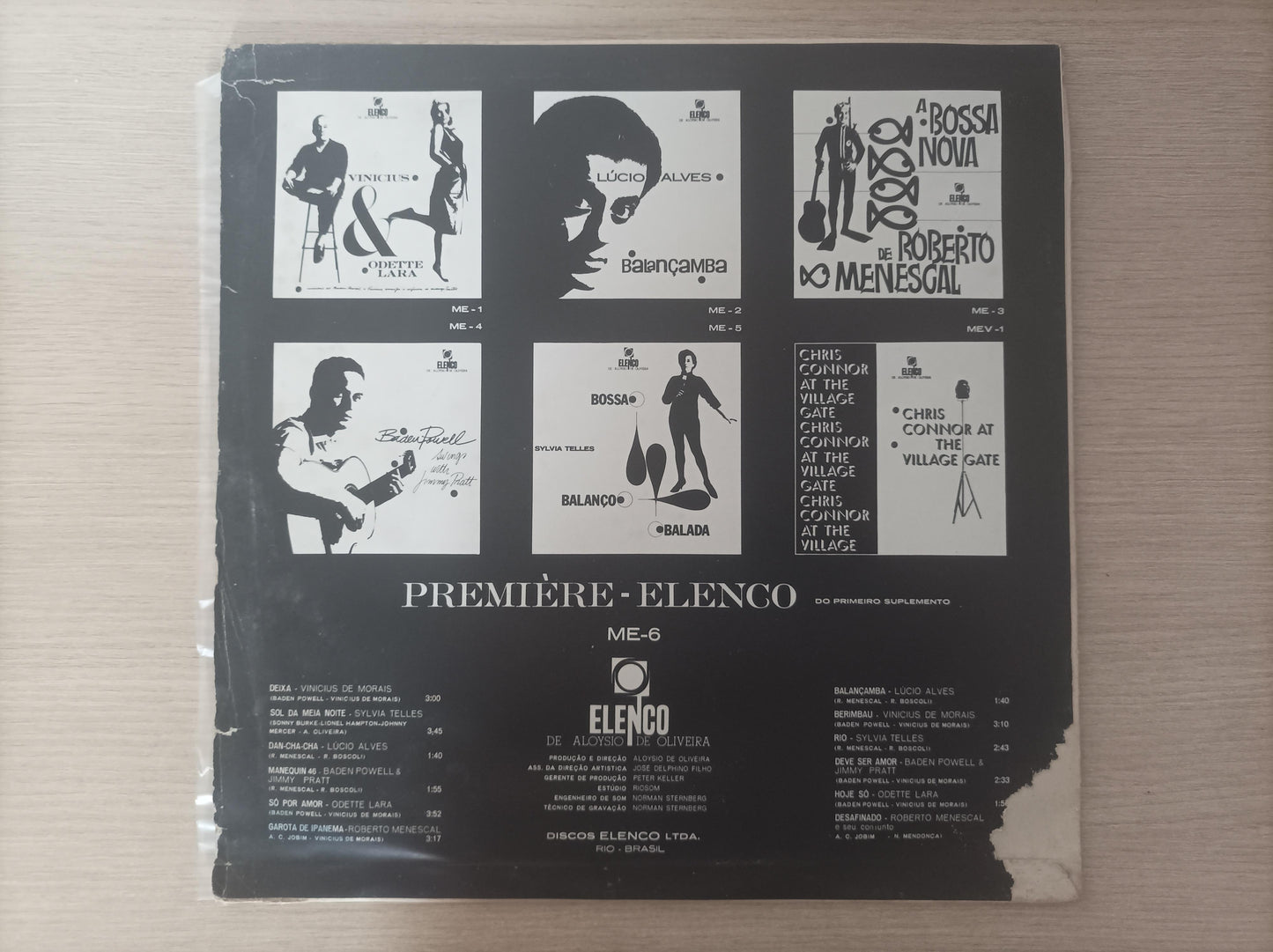 Lp Vinil Elenco Première