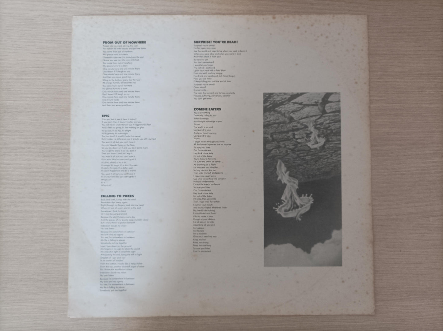 Lp Vinil Faith No More The Real Thing Com Encarte