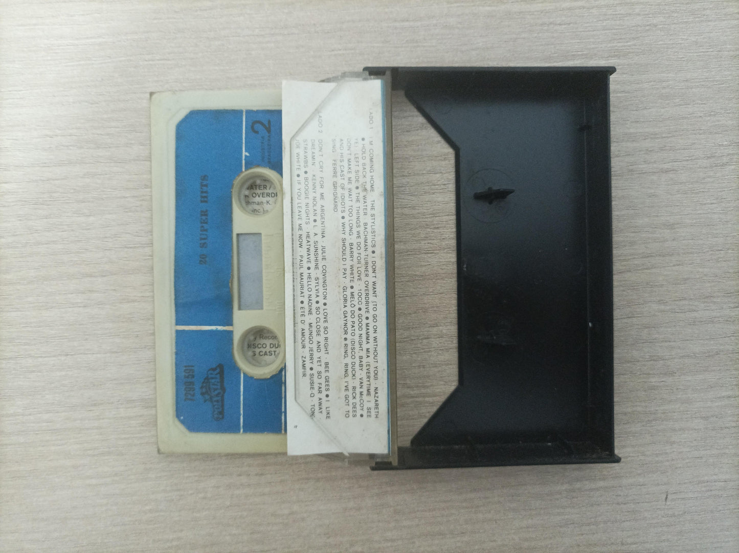 Fita K7 Cassete 20 Super Hits Originais