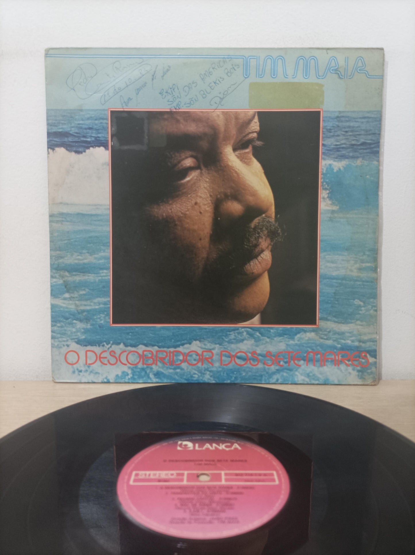 Lp Vinil Tim Maia O Descobridor Dos Sete Mares