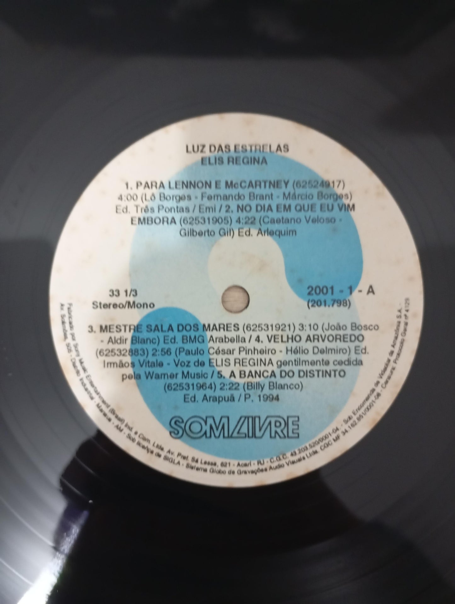 Lp Vinil Elis Regina Luz Das Estrelas