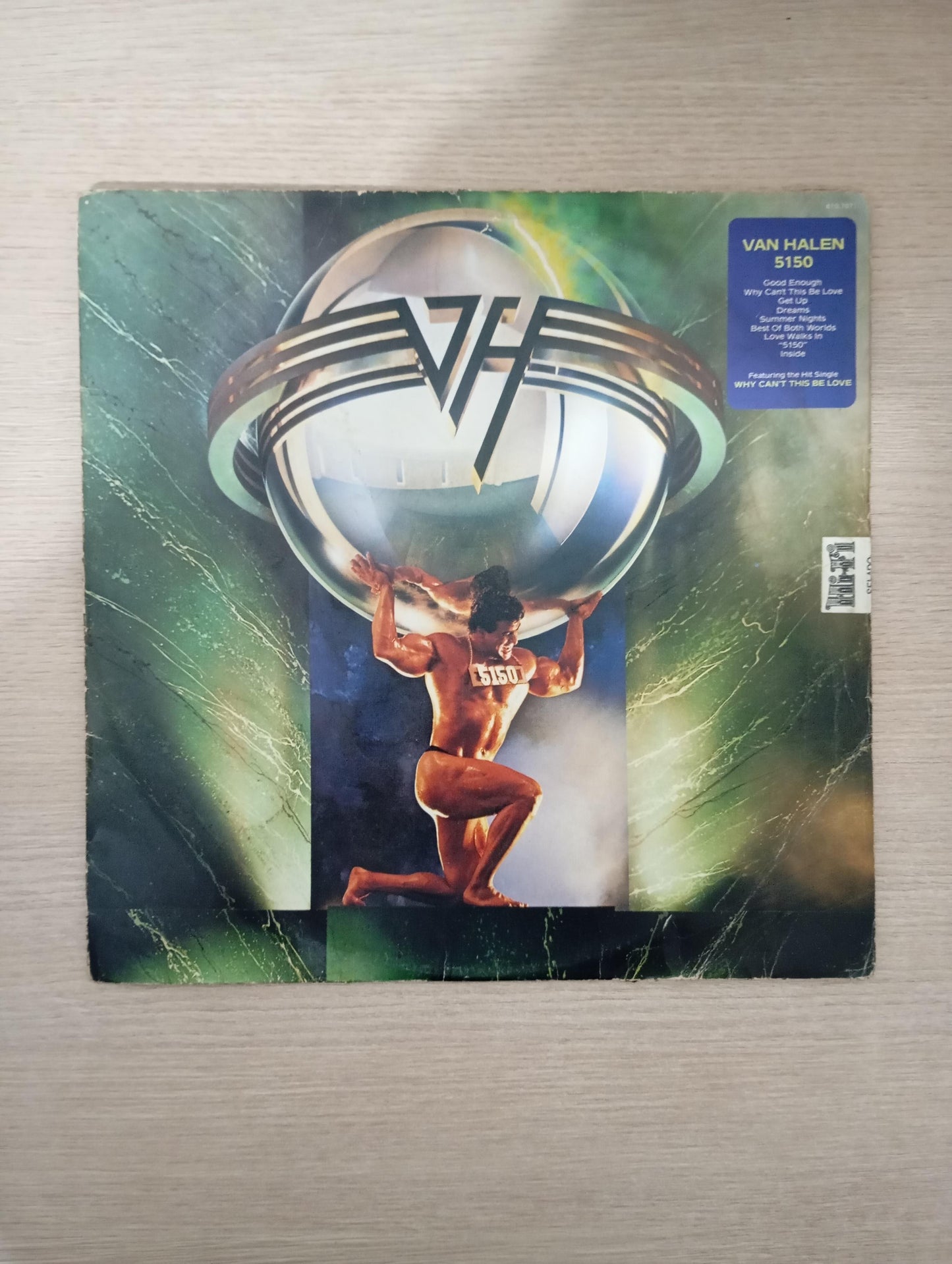 Lp Vinil Van Halen 5150 Com Encarte