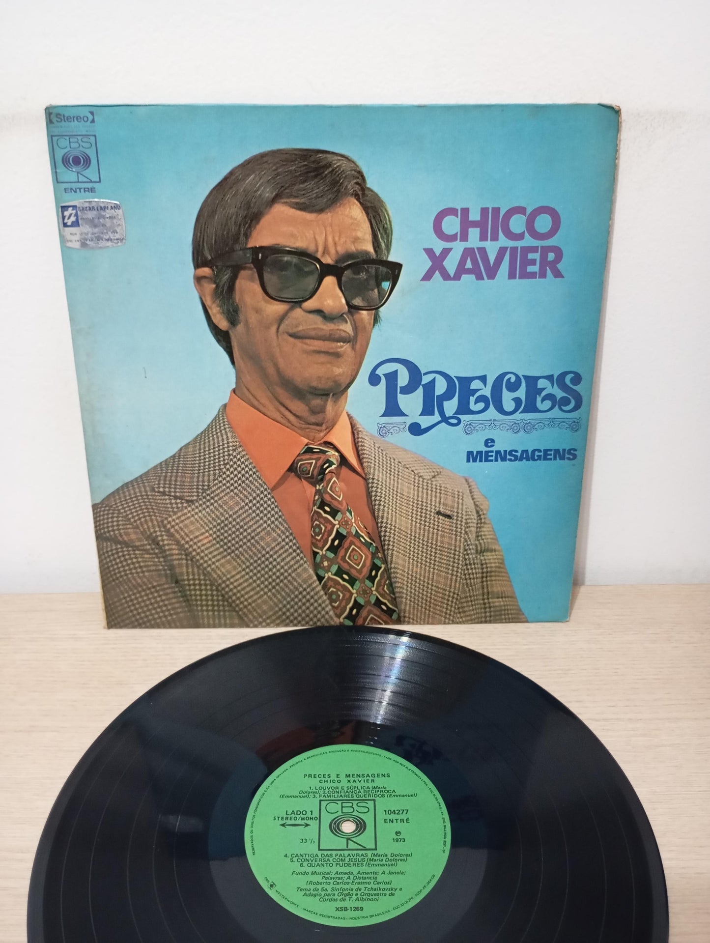 Lp Vinil Chico Xavier Preces E Mensagens