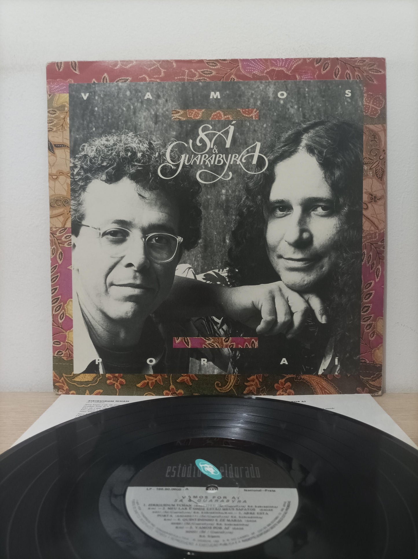 Lp Vinil Sá & Guarabyra Vamos Por Aí Com Encarte