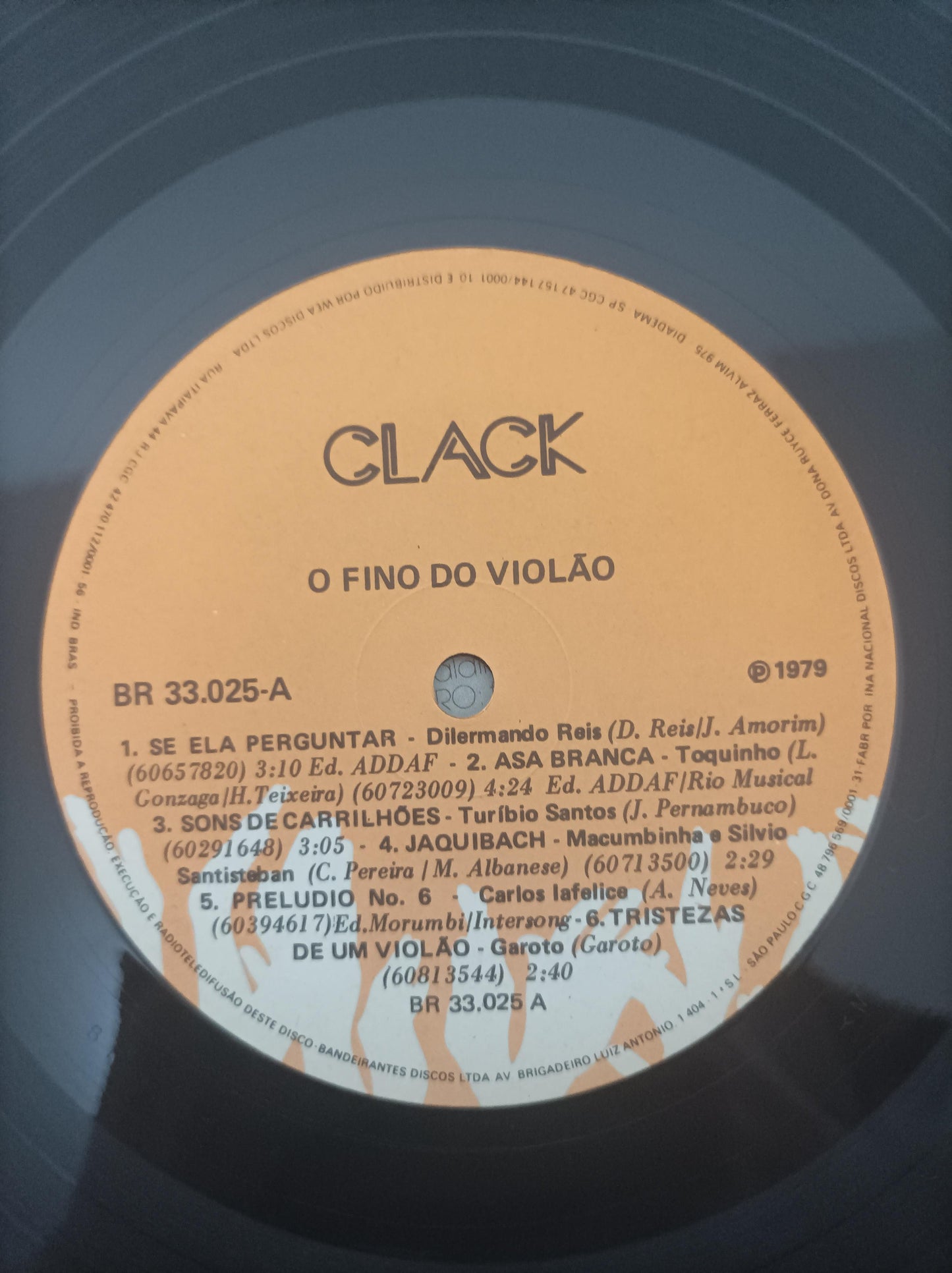 Lp Vinil O Fino do Violão Com Encarte