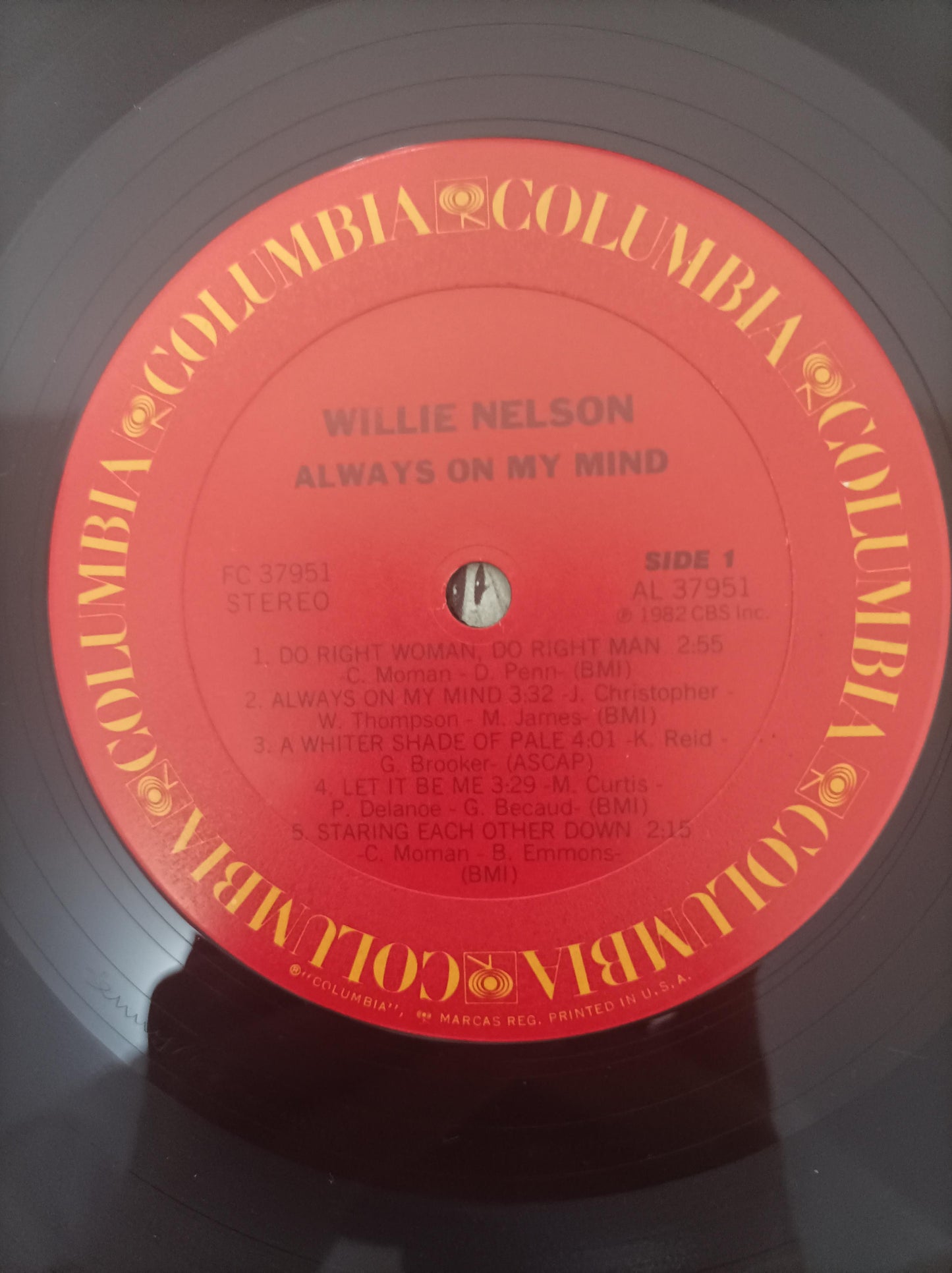 Lp Vinil Willie Nelson Always On My Mind C Encarte Importado