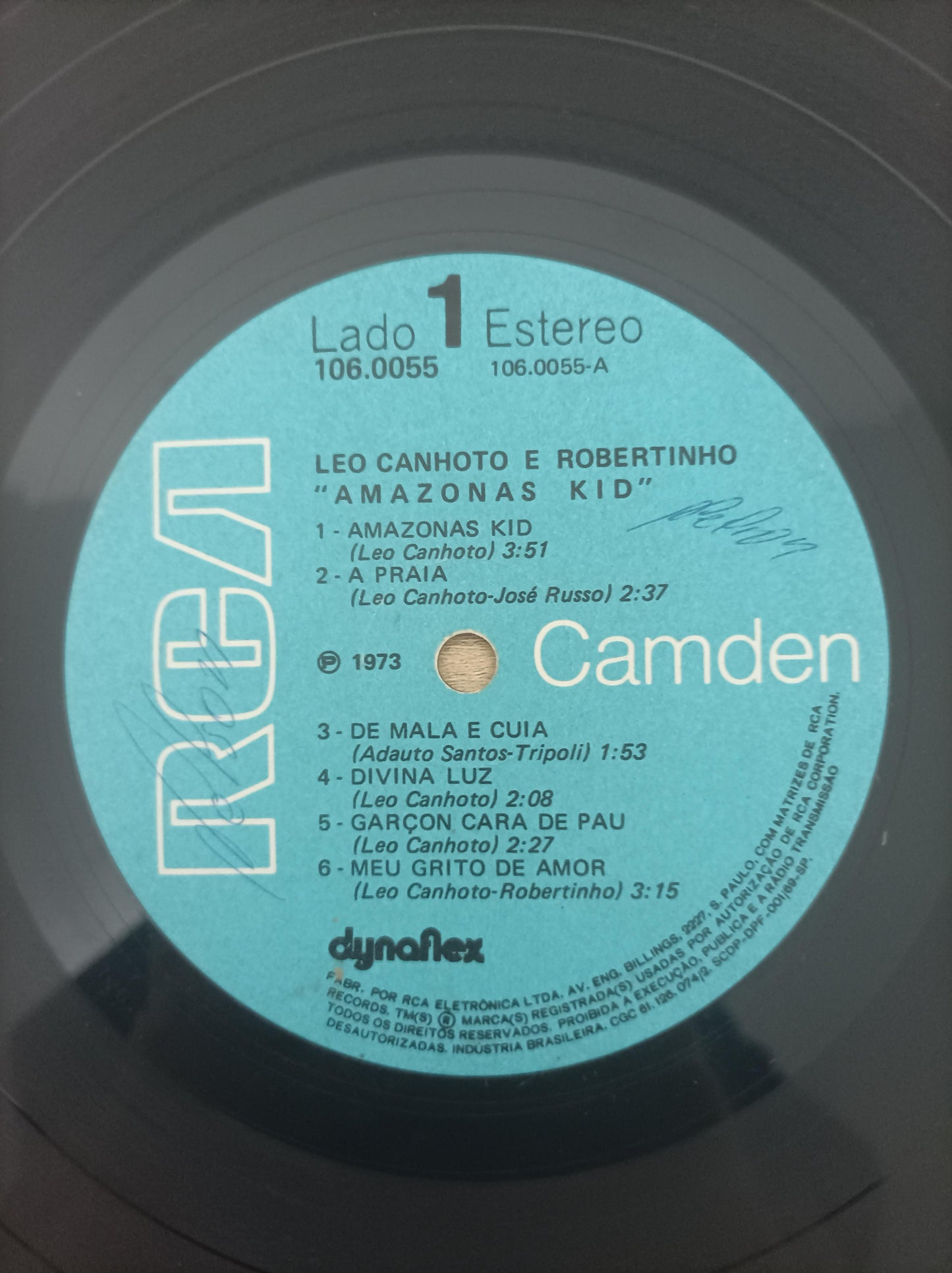 Lp Vinil Léo Canhoto & Robertinho Amazonas Kid