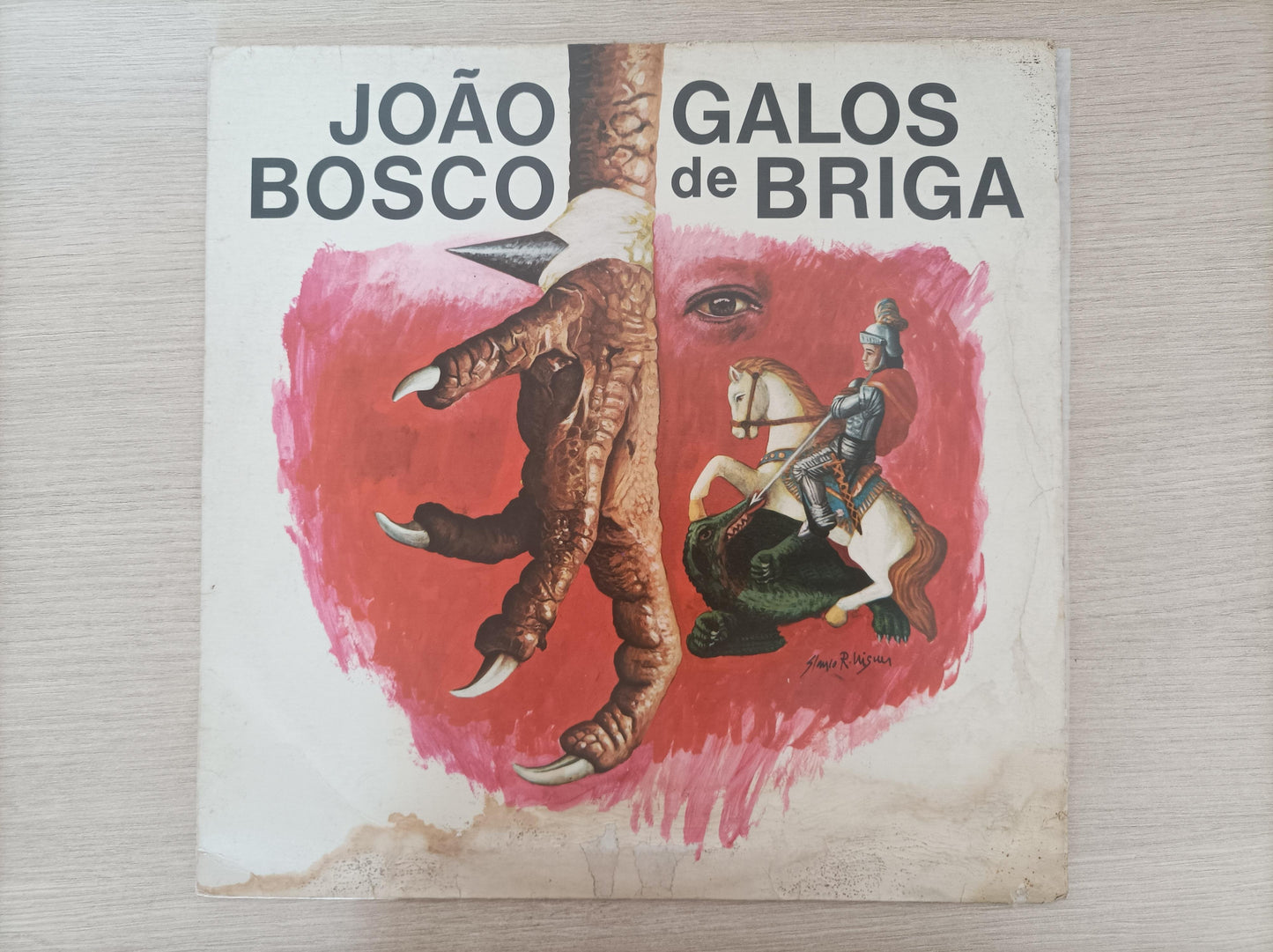 Lp Vinil João Bosco Galos De Briga Com Encarte