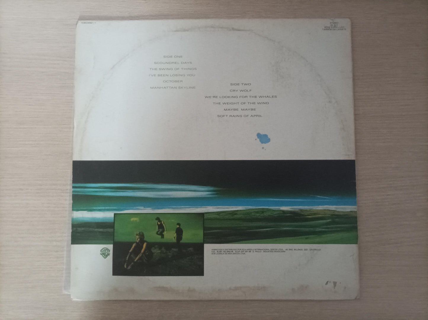 Disco Vinil Scoundrel Days a-ha Com Encarte A