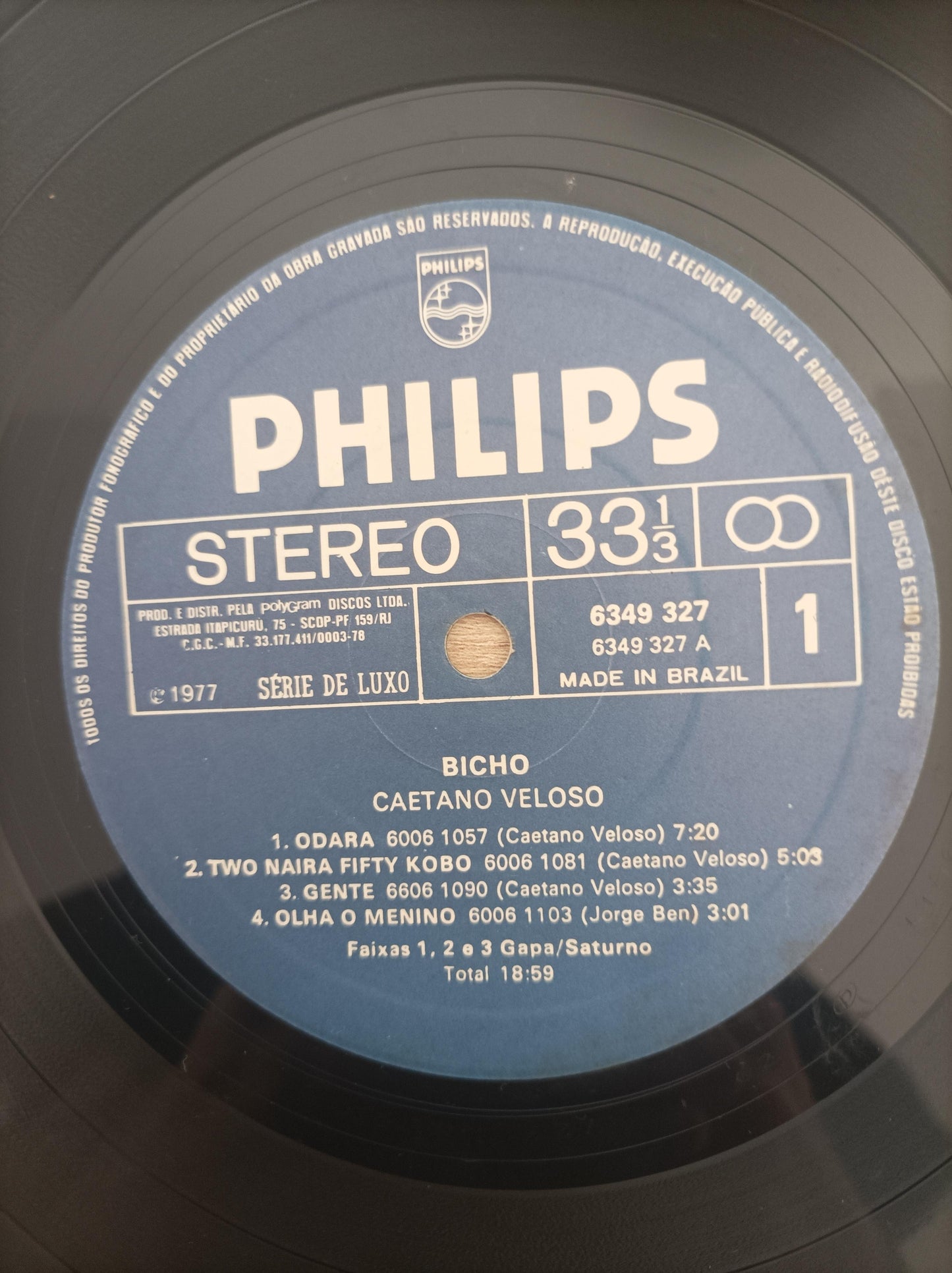 Lp Vinil Caetano Veloso Bicho
