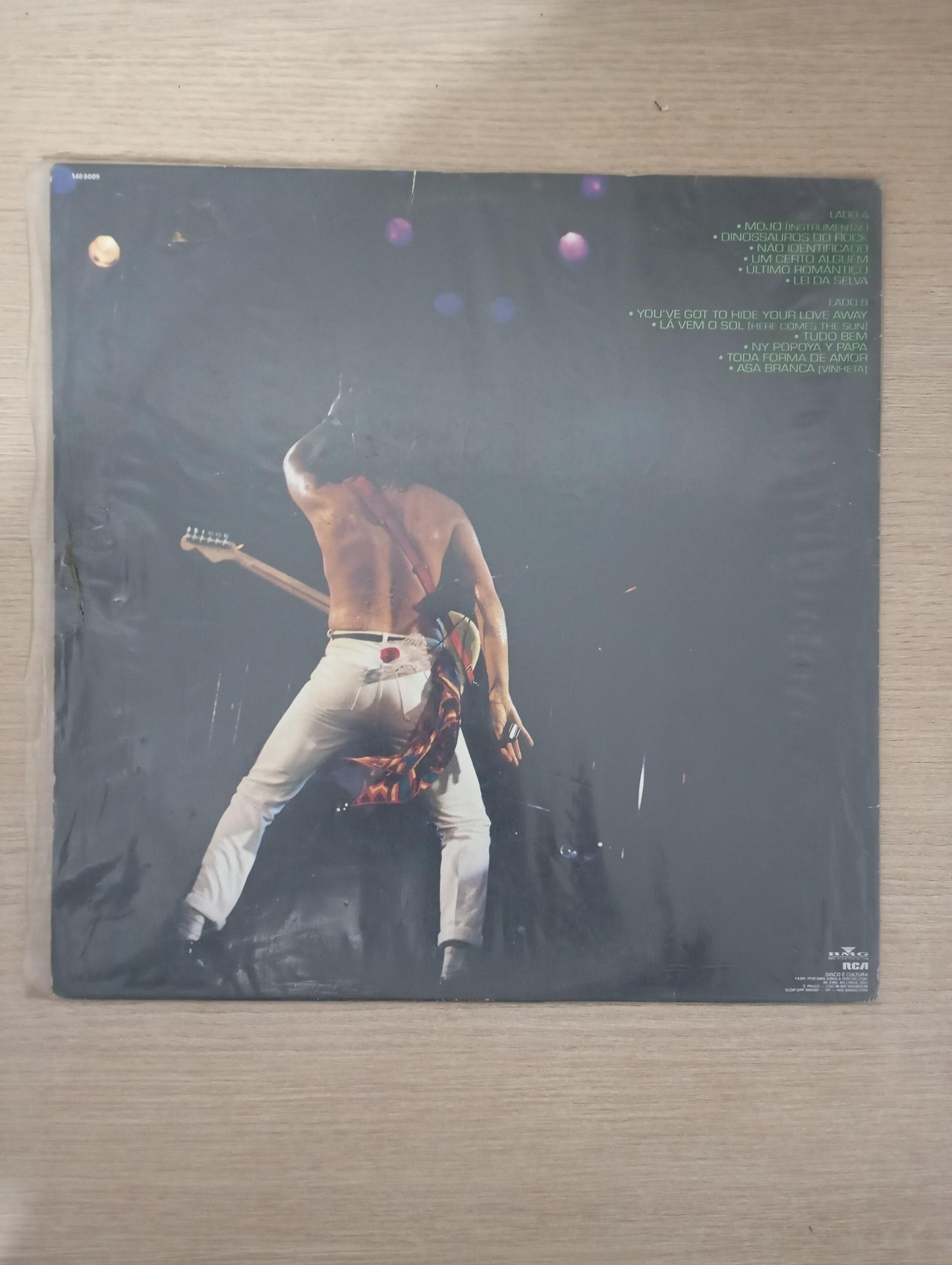 Lp Vinil Lulu Santos Amor À Arte Com Encarte