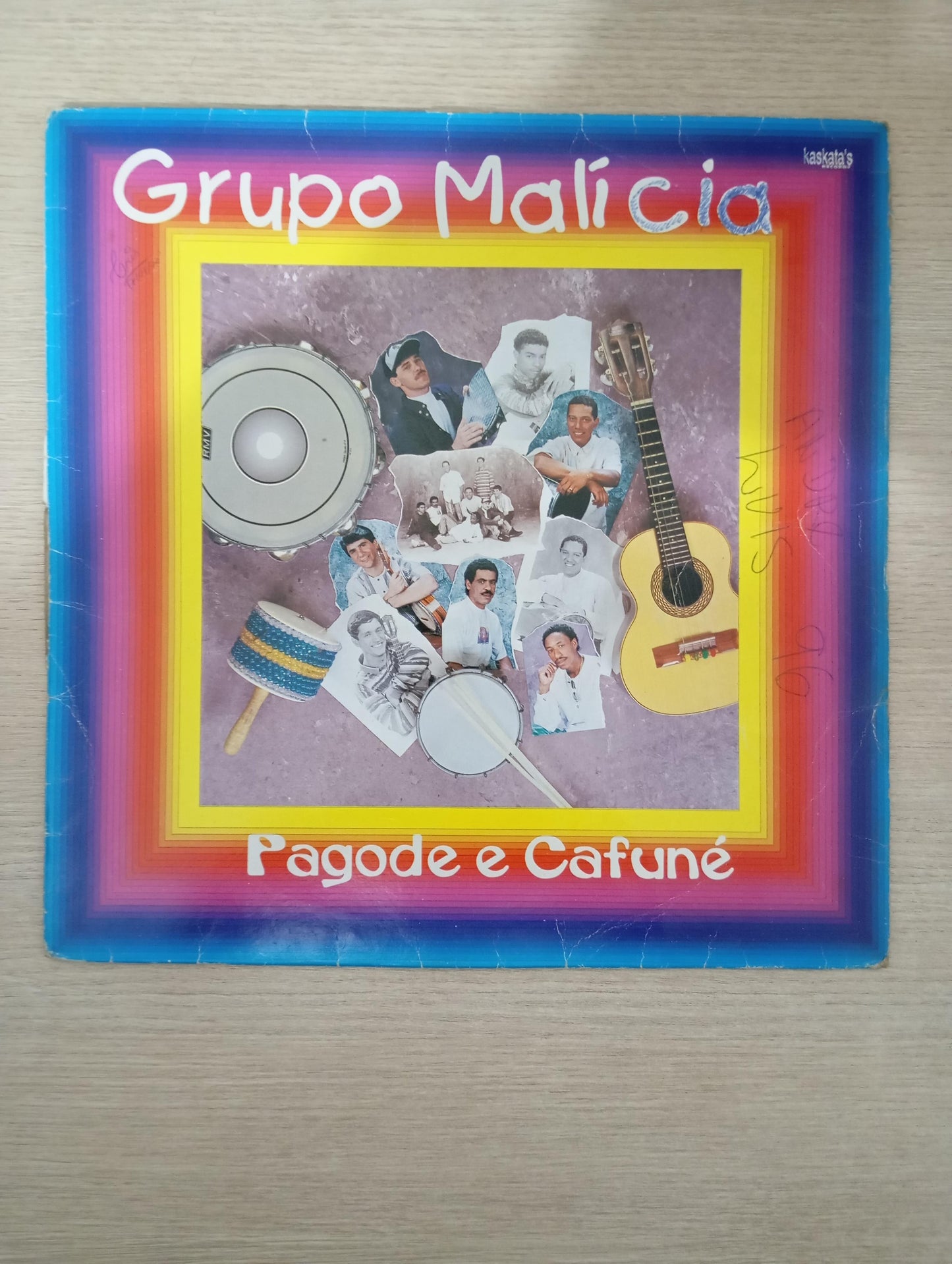 Lp Vinil Grupo Malícia Pagode E Cafuné