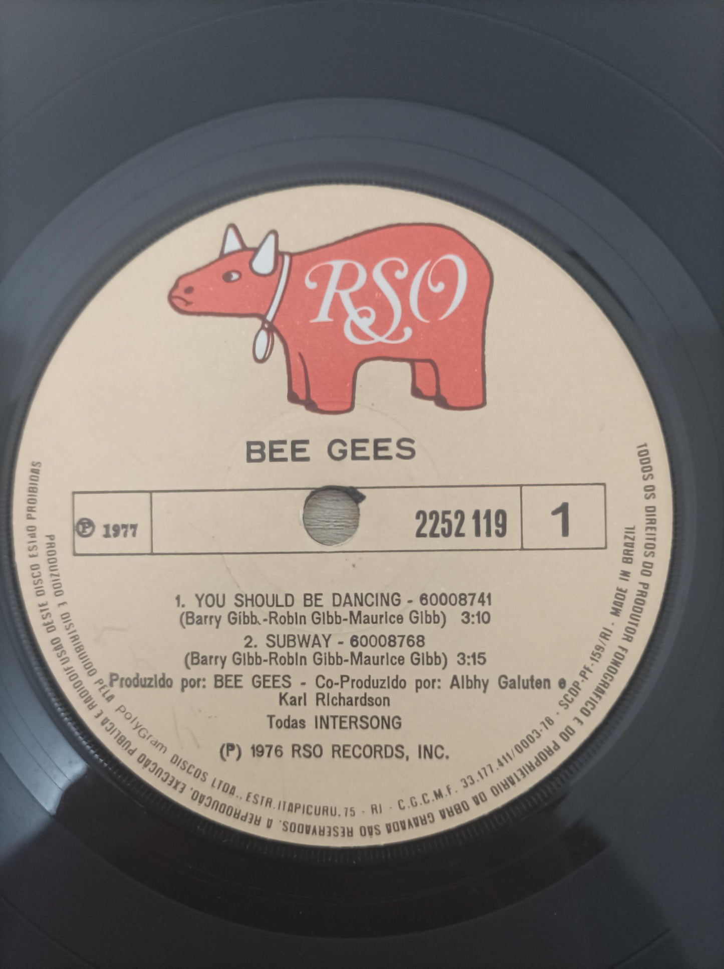 Compacto Vinil Bee Gees You Should Be Dancing