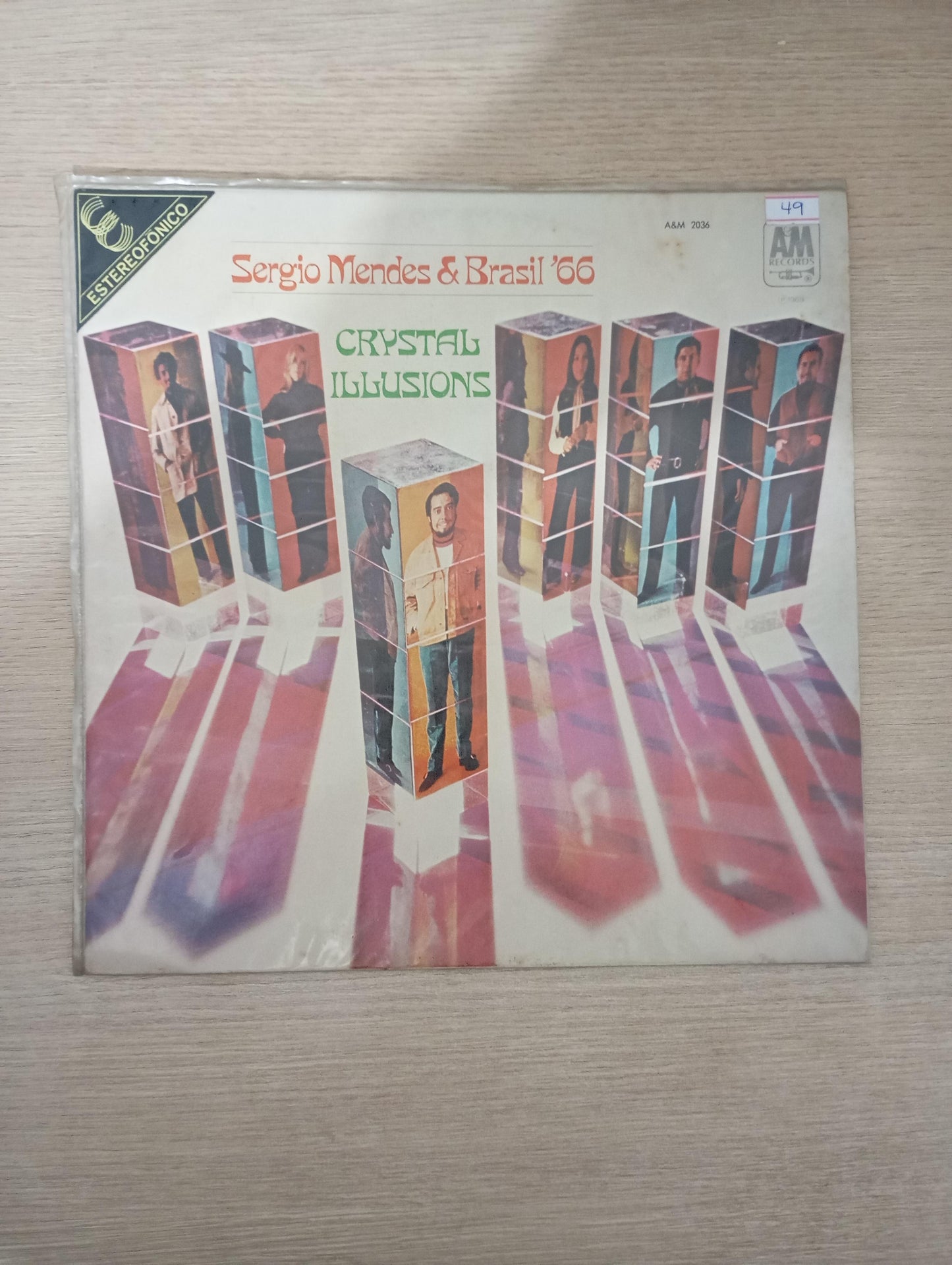 Lp Vinil Sérgio Mendes & Brasil '66 Crystal Illusions