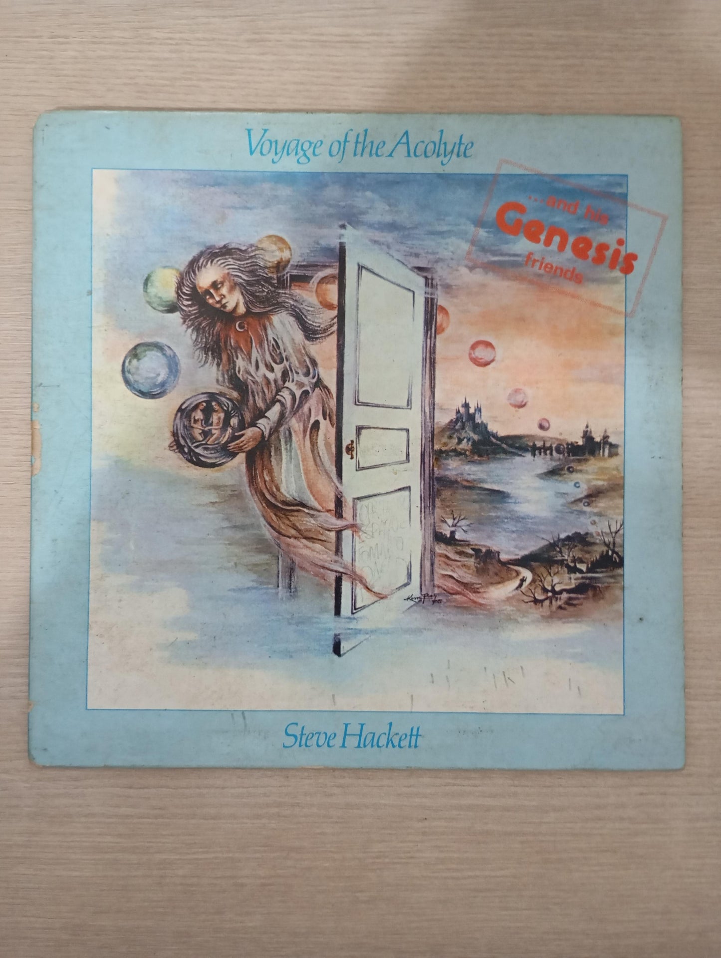 Disco Vinil Voyage Of The Acolyte Steve Hackett Capa Dupla A