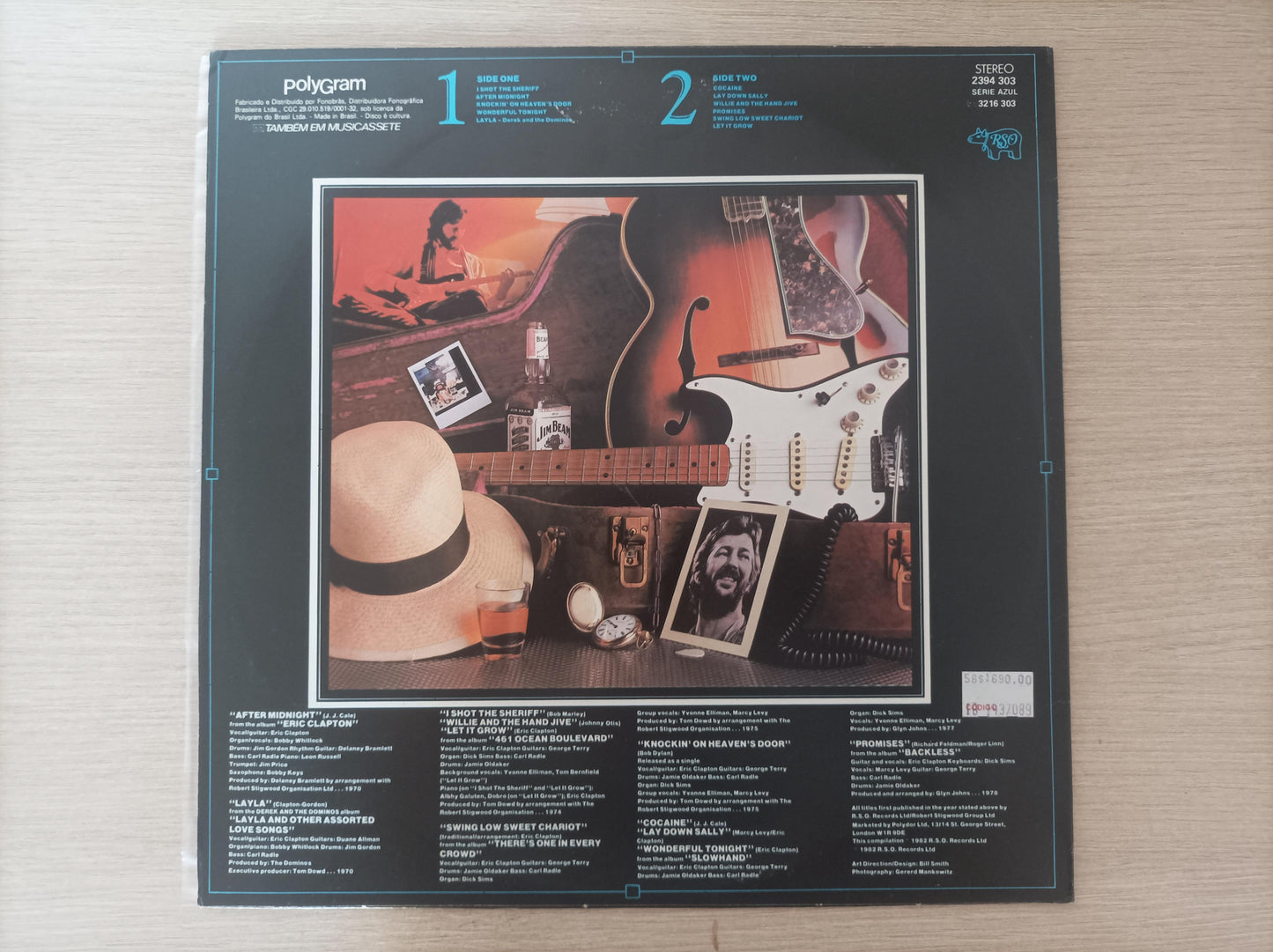 Lp Vinil Eric Clapton Time Places