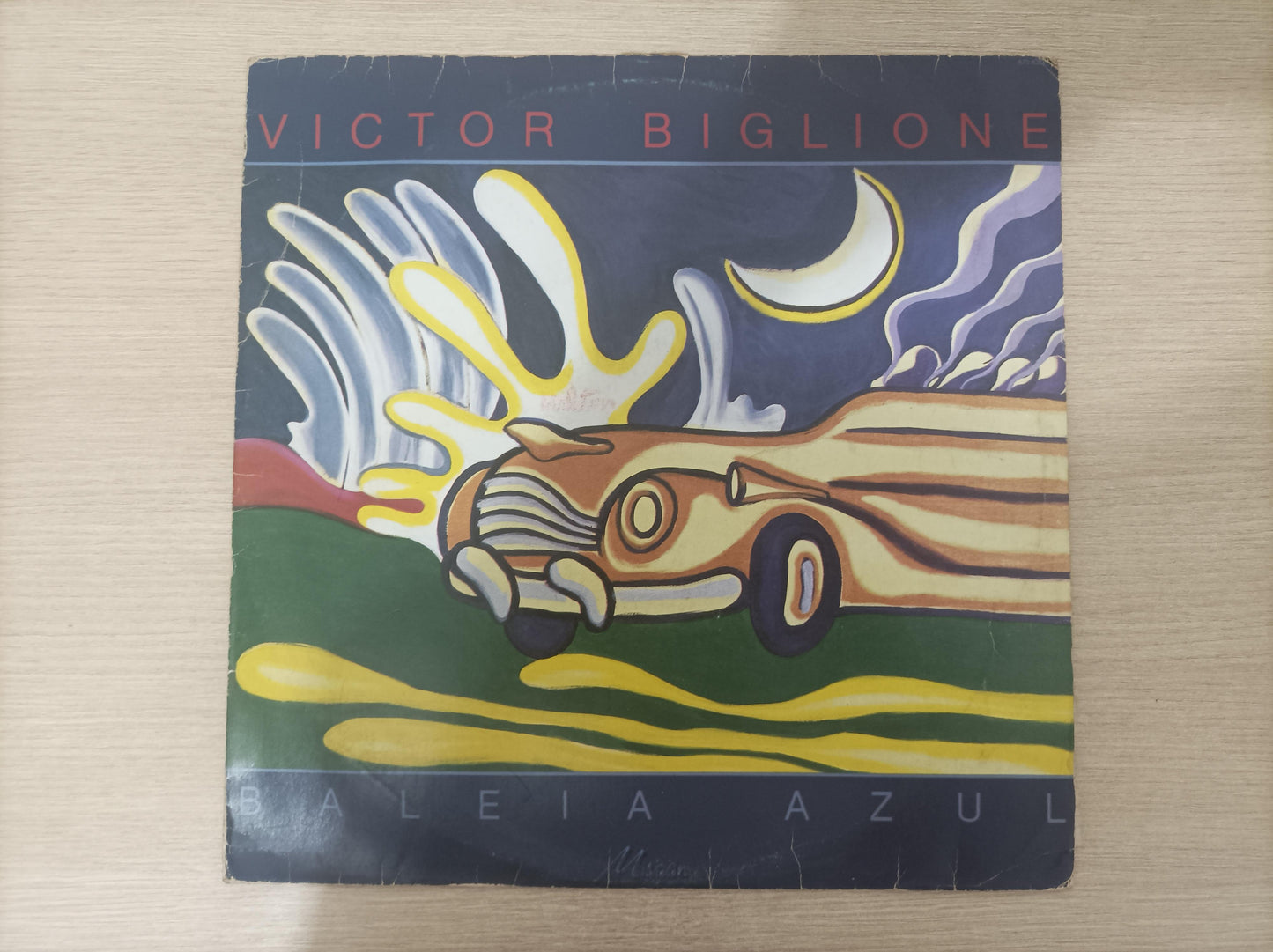 Lp Vinil Victor Biglione Baleia Azul